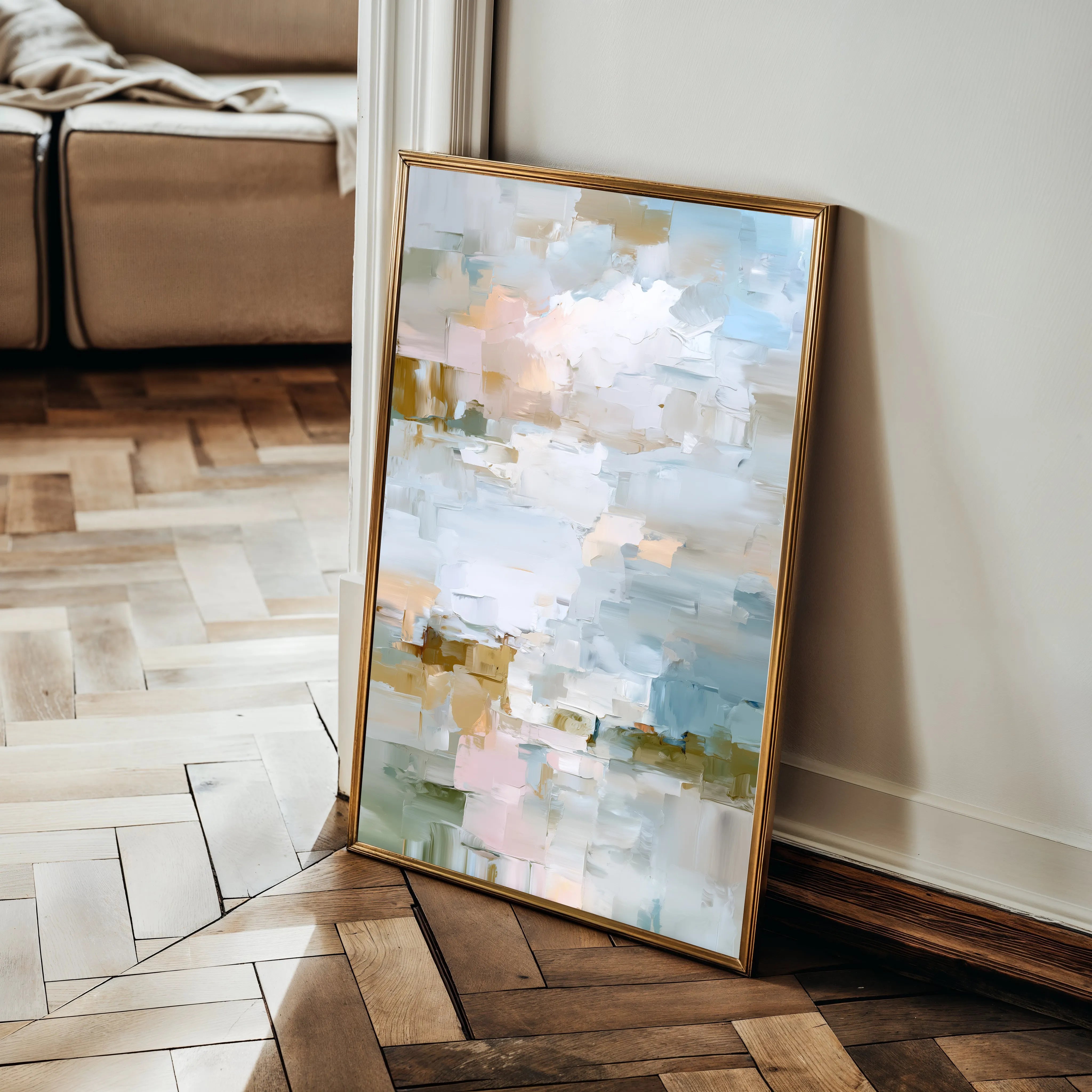 Abstract 1911 Canvas Art 60 x 40 cm / Black