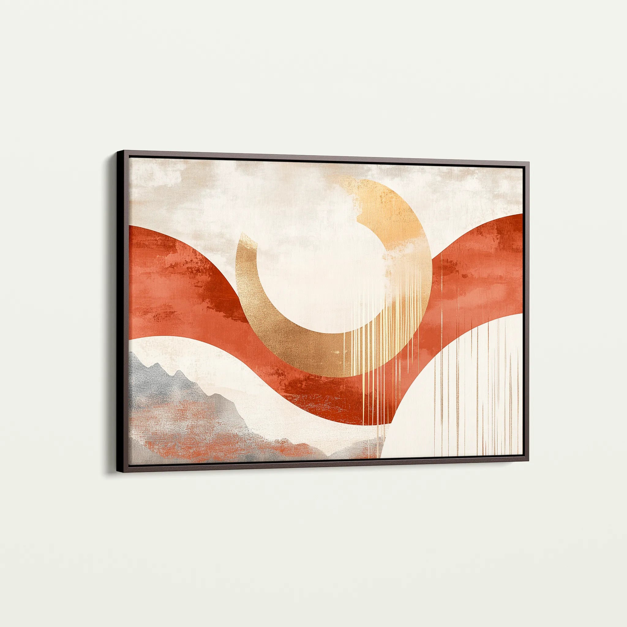 Boho 196 Canvas Art 60 x 40 cm / Black