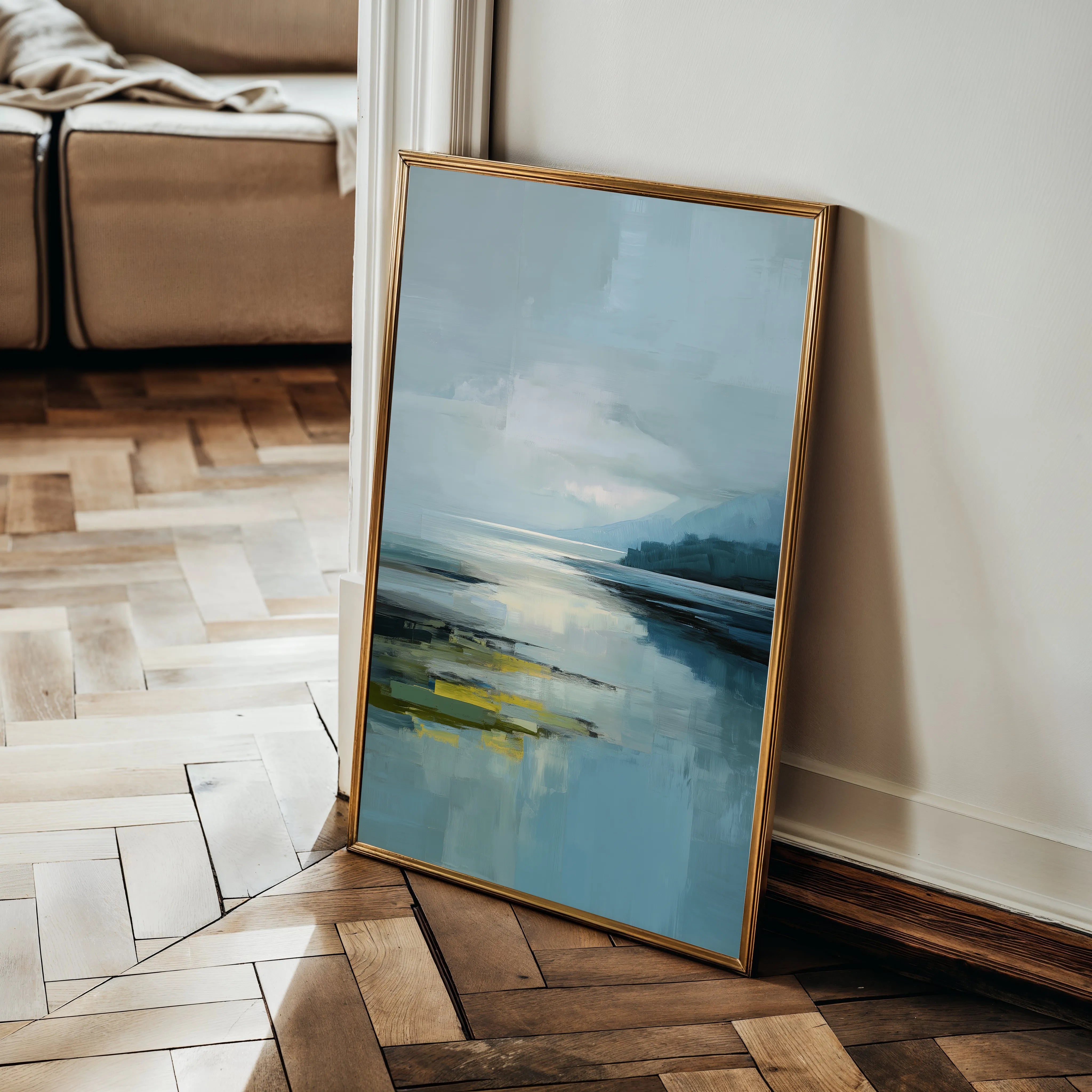 Abstract 1963 Canvas Art 60 x 40 cm / Black