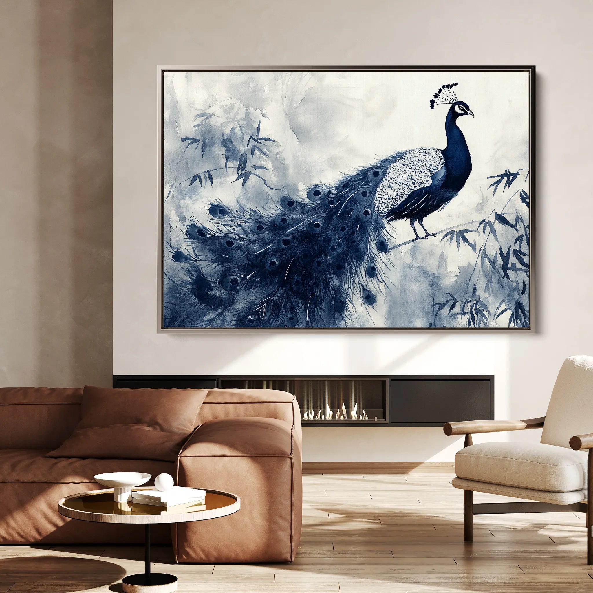 Animals 197 Canvas Art 60 x 40 cm / Black