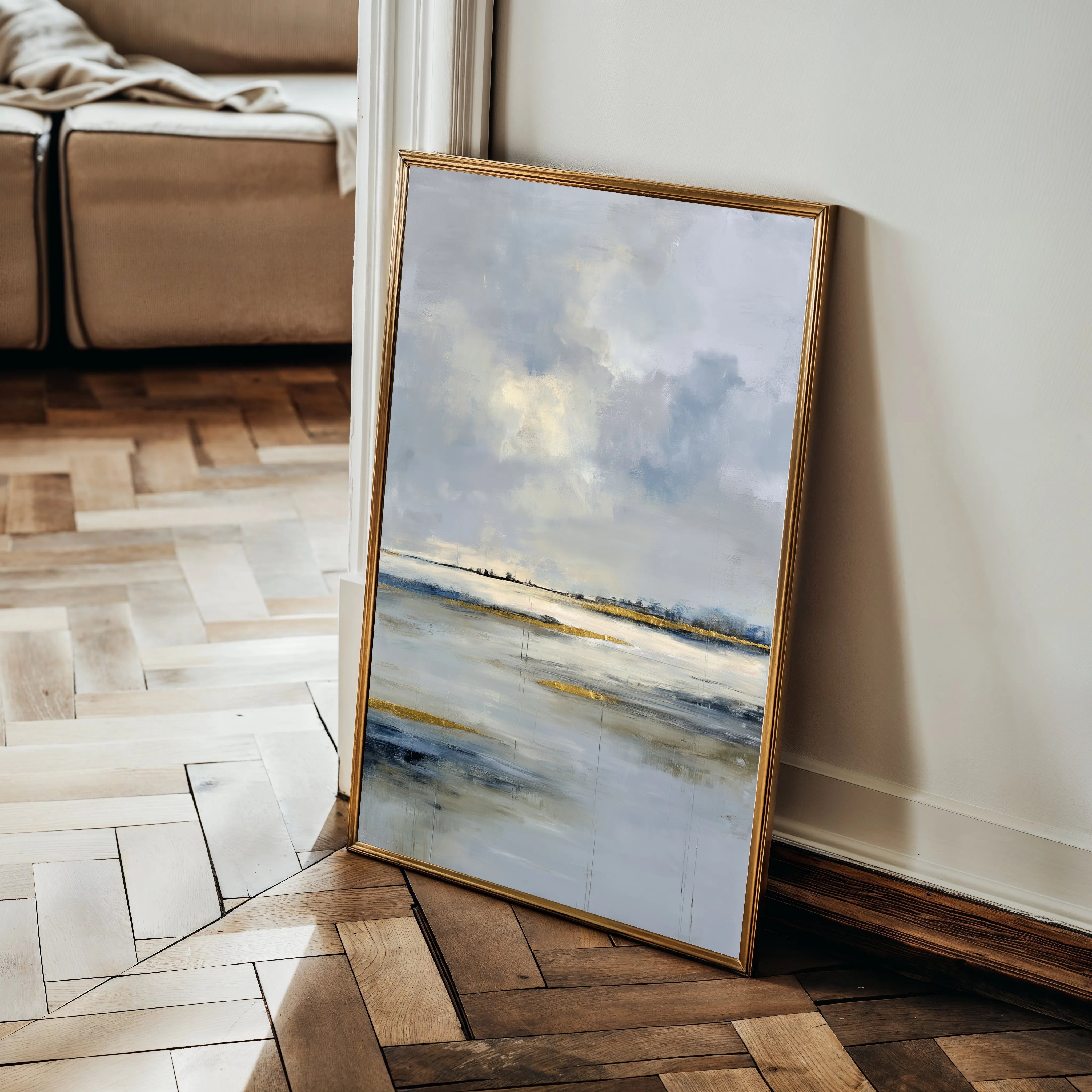 Abstract 1971 Canvas Art 60 x 40 cm / Black
