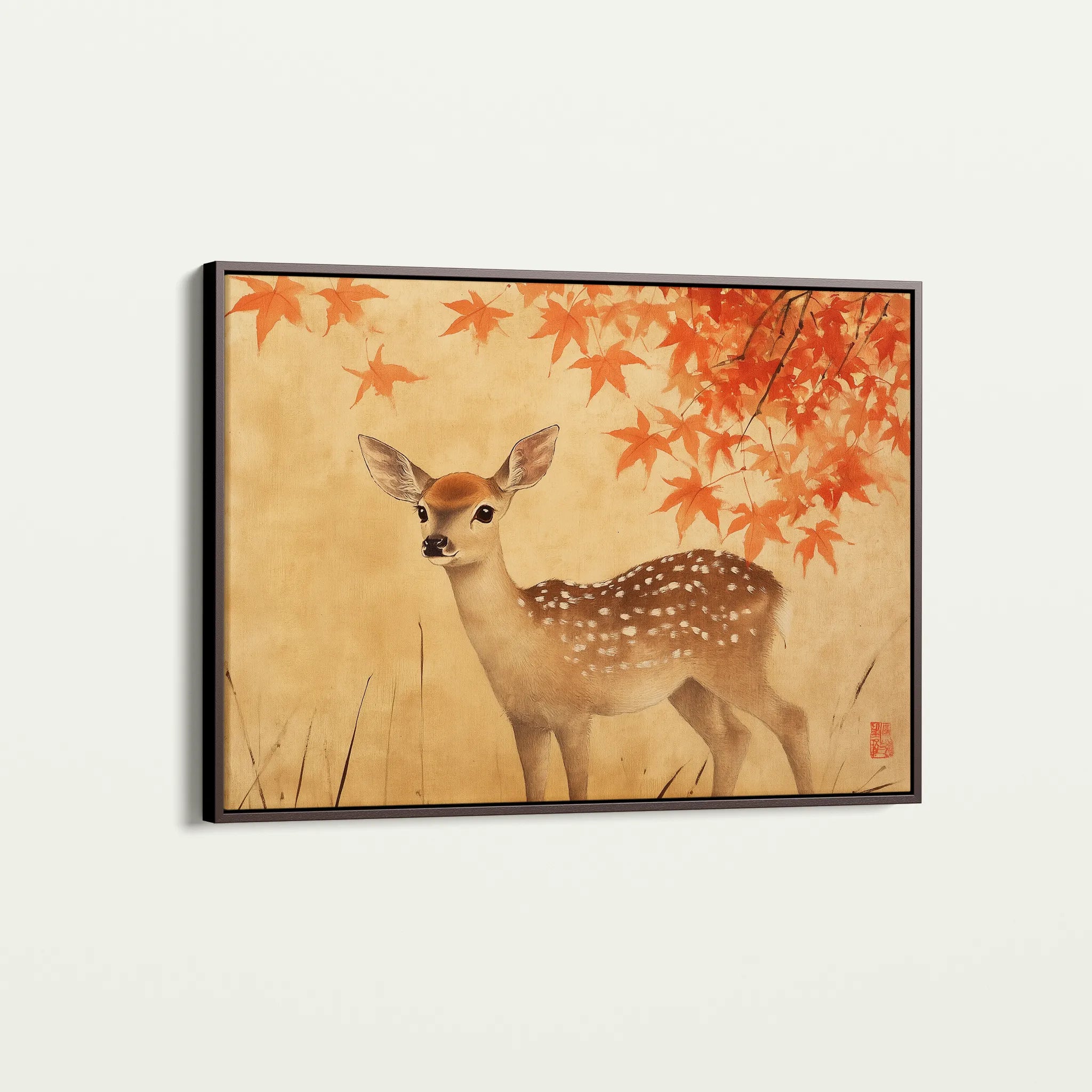 Animals 199 Canvas Art 60 x 40 cm / Black