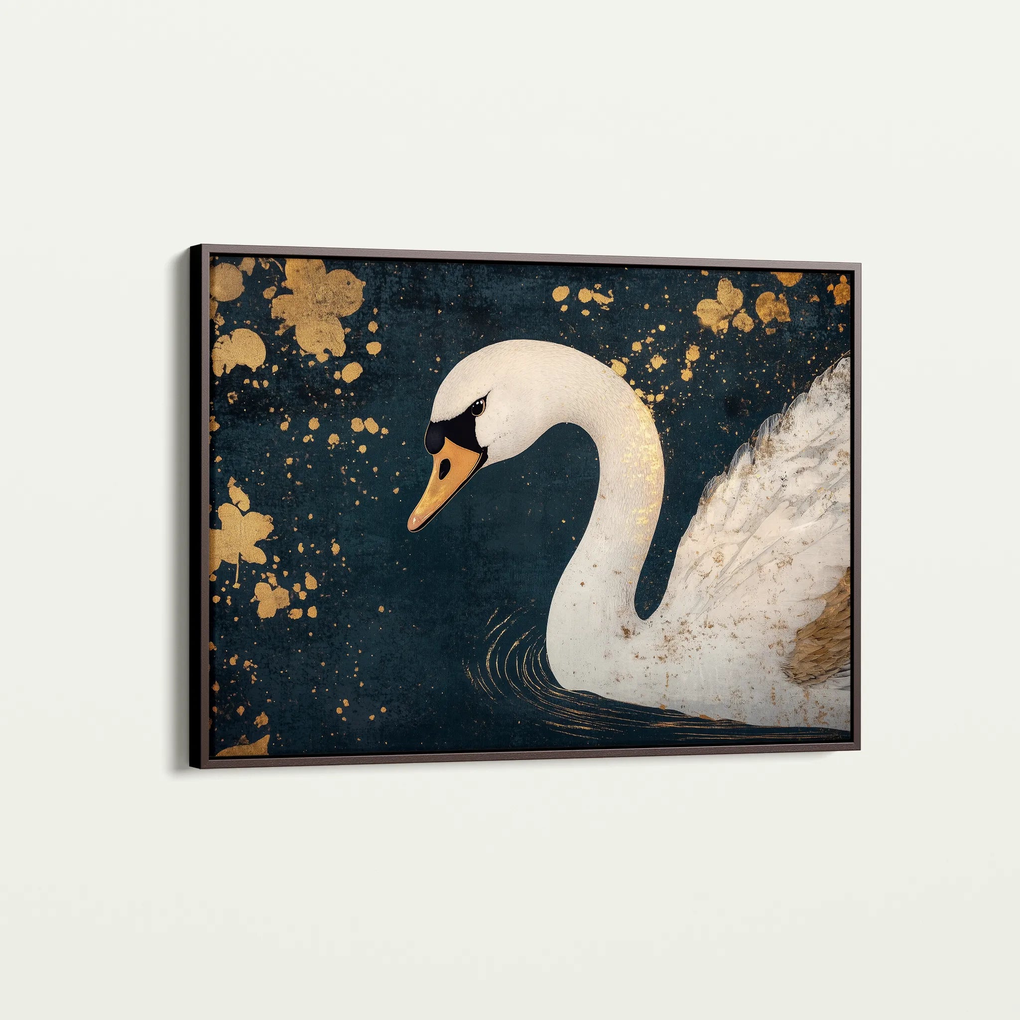 Animals 203 Canvas Art 60 x 40 cm / Black