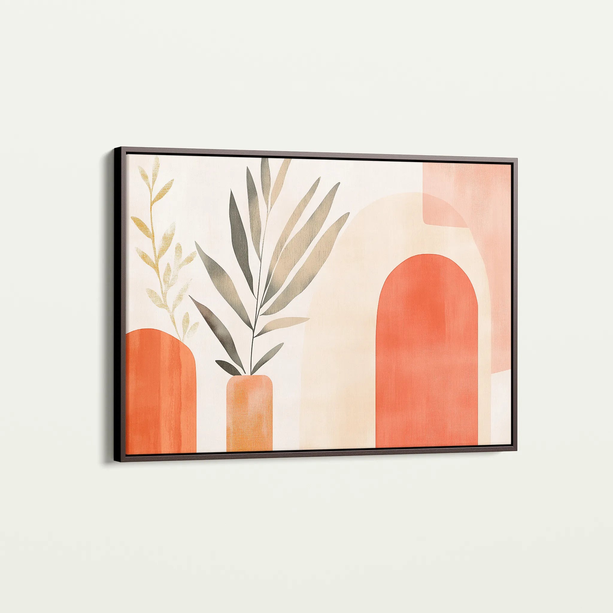 Boho 203 Canvas Art 60 x 40 cm / Black