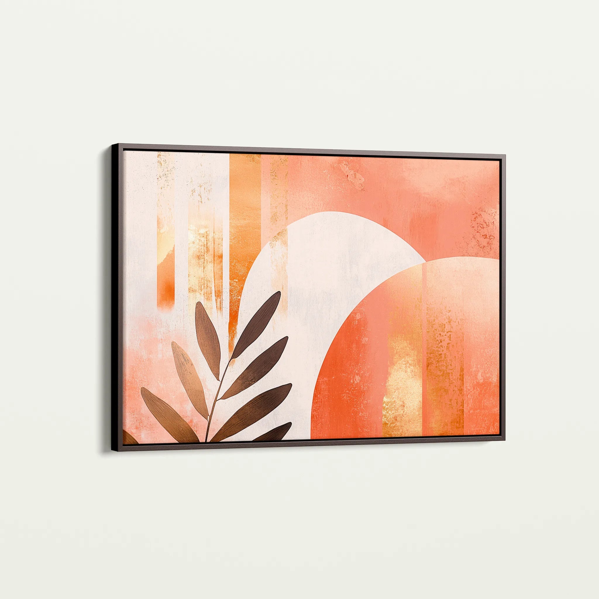 Boho 206 Canvas Art 60 x 40 cm / Black