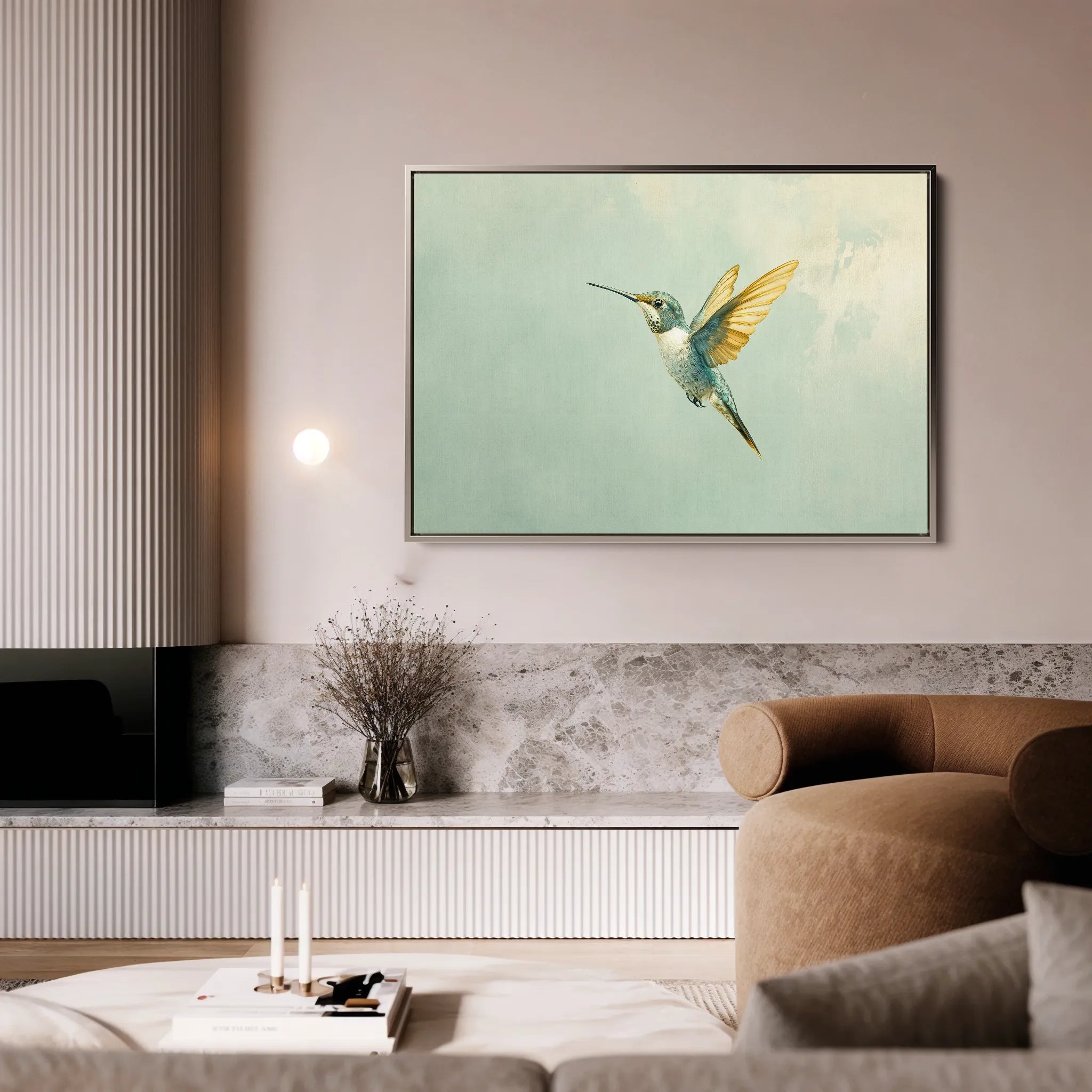 Animals 208 Canvas Art 60 x 40 cm / Black