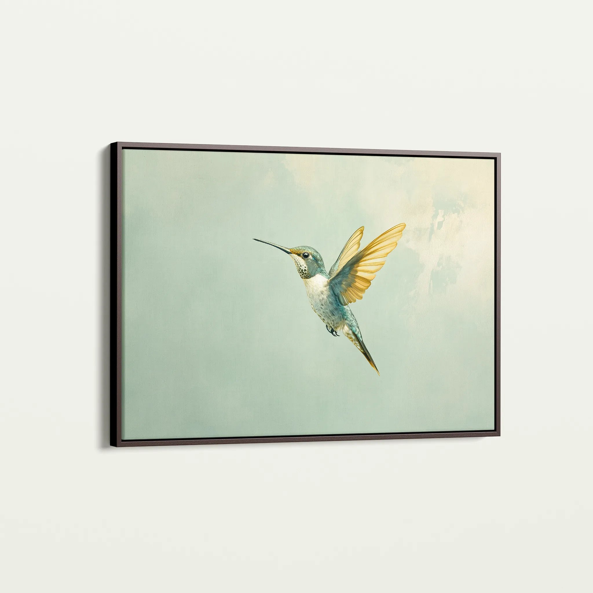Animals 208 Canvas Art 60 x 40 cm / Black