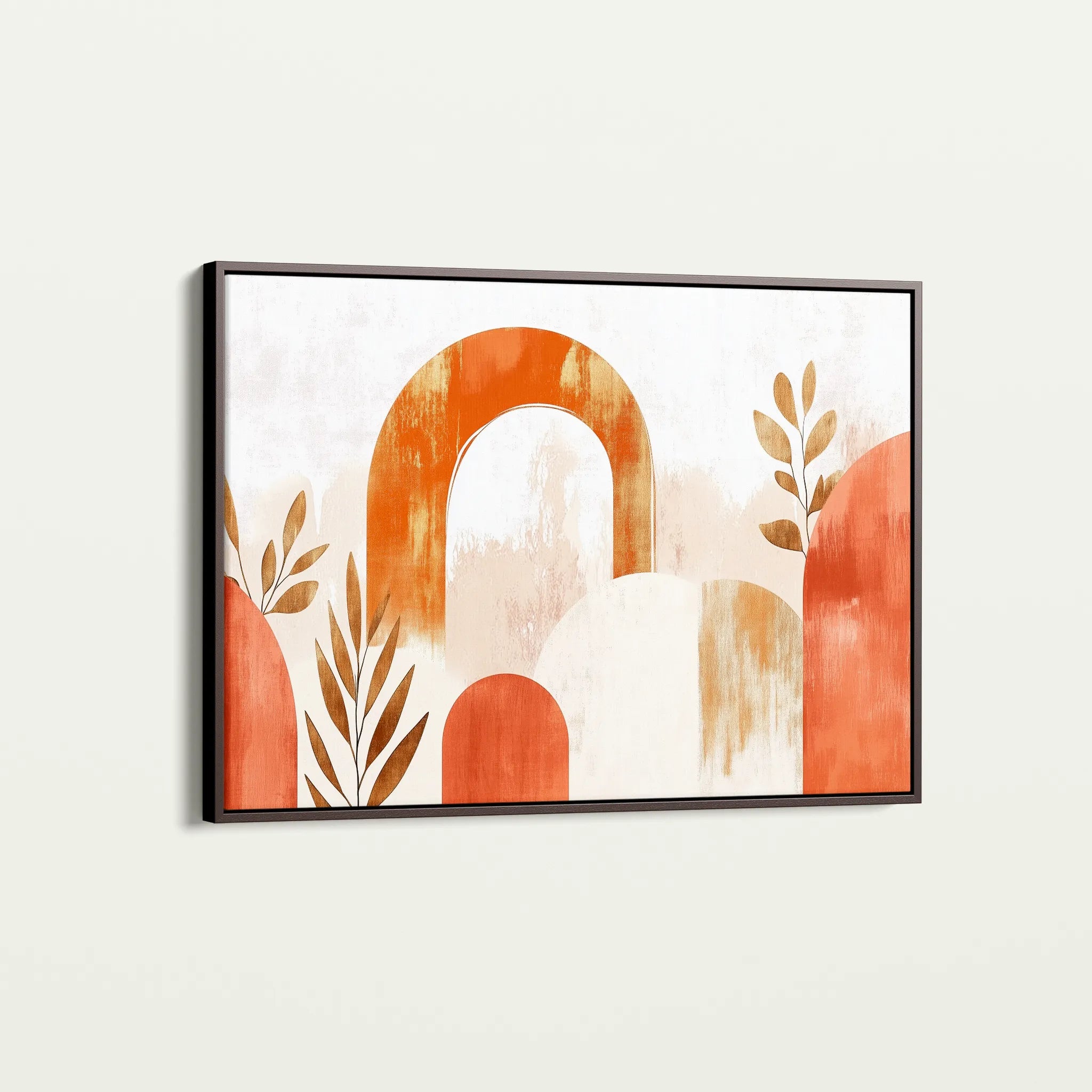 Boho 208 Canvas Art 60 x 40 cm / Black
