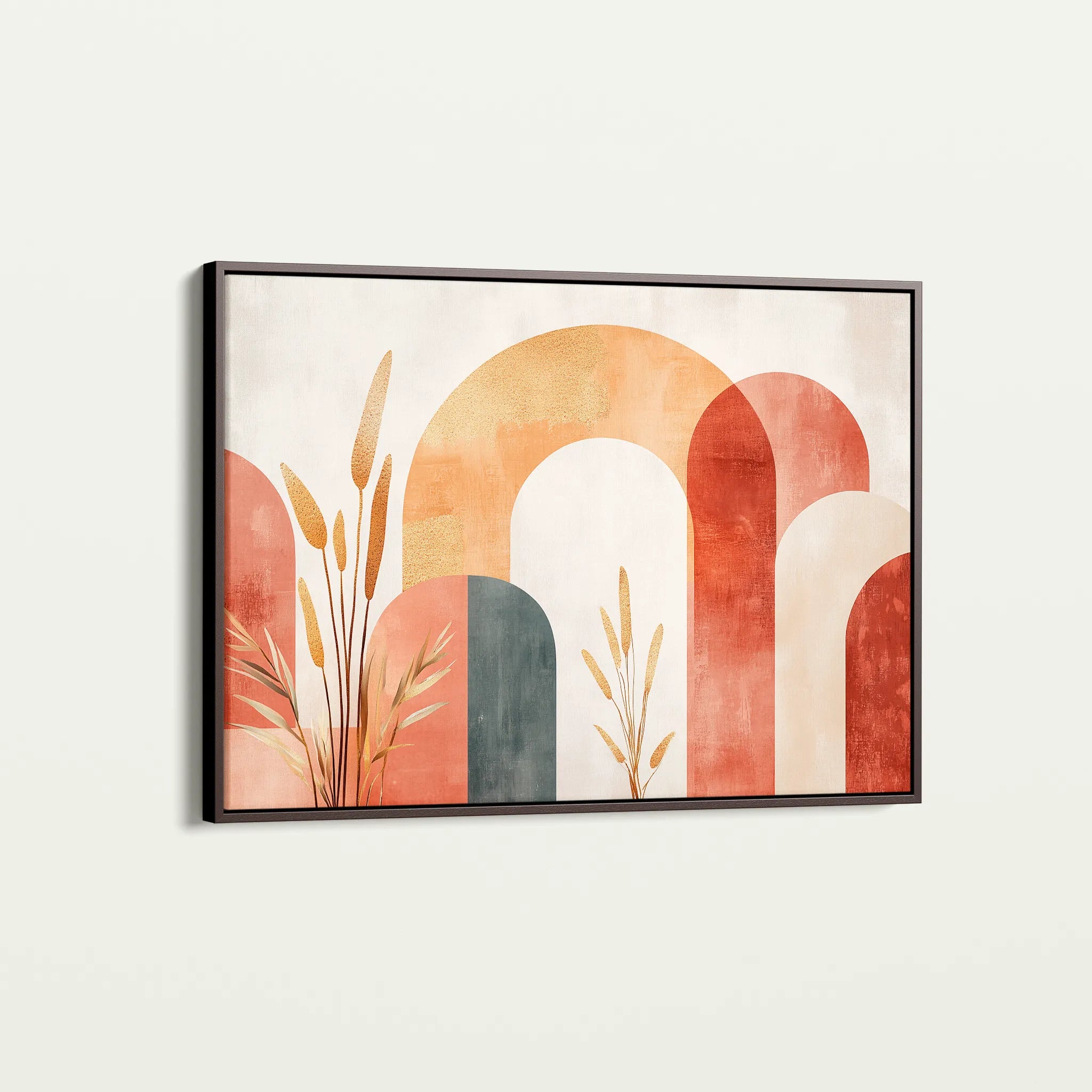 Boho 209 Canvas Art 60 x 40 cm / Black