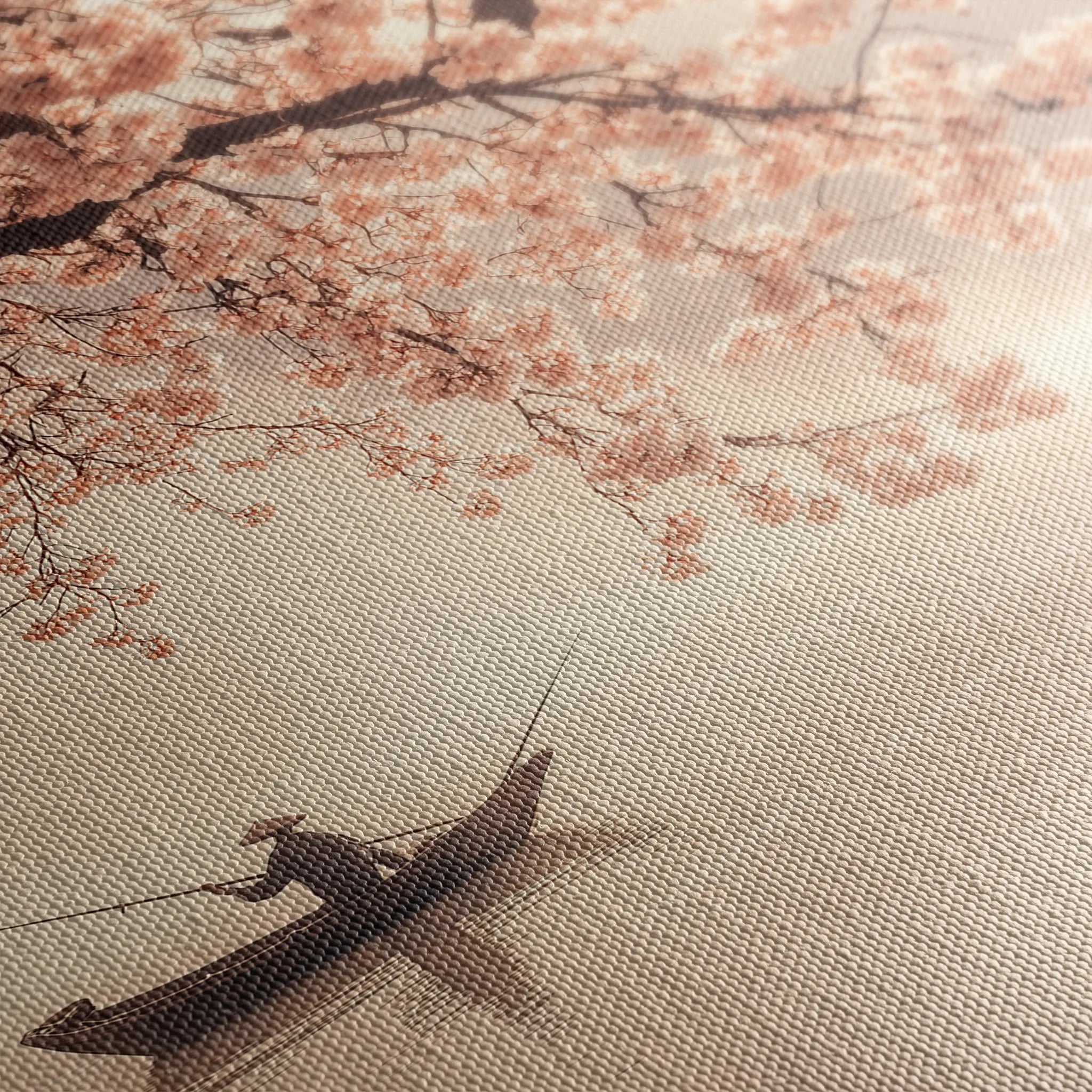 Landscape 209 Canvas Art 60 x 40 cm / Black