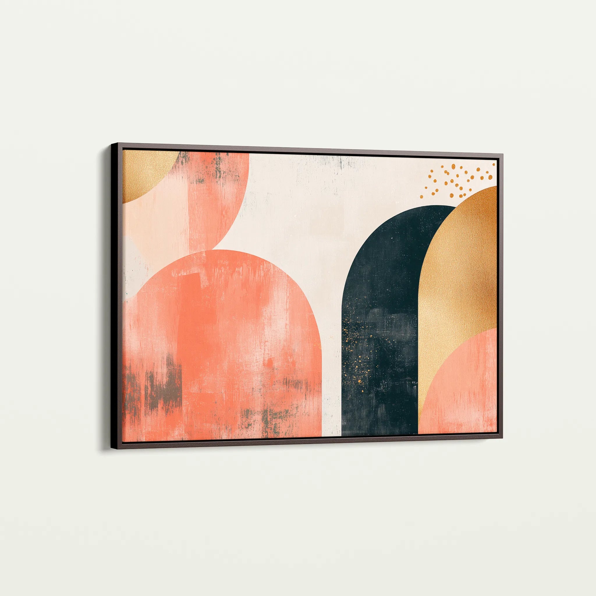 Boho 210 Canvas Art 60 x 40 cm / Black