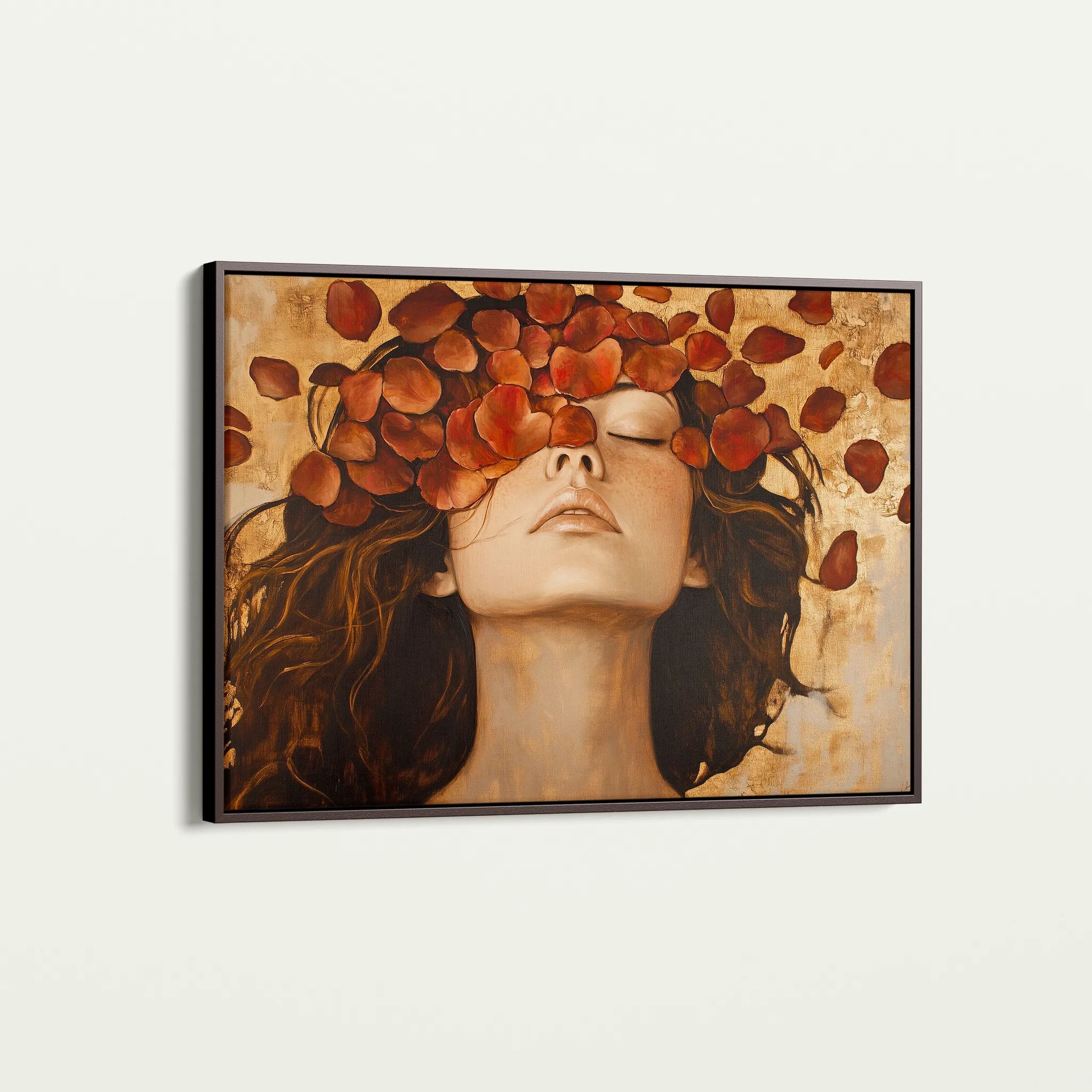 Portrait 210 Canvas Art 60 x 40 cm / Black