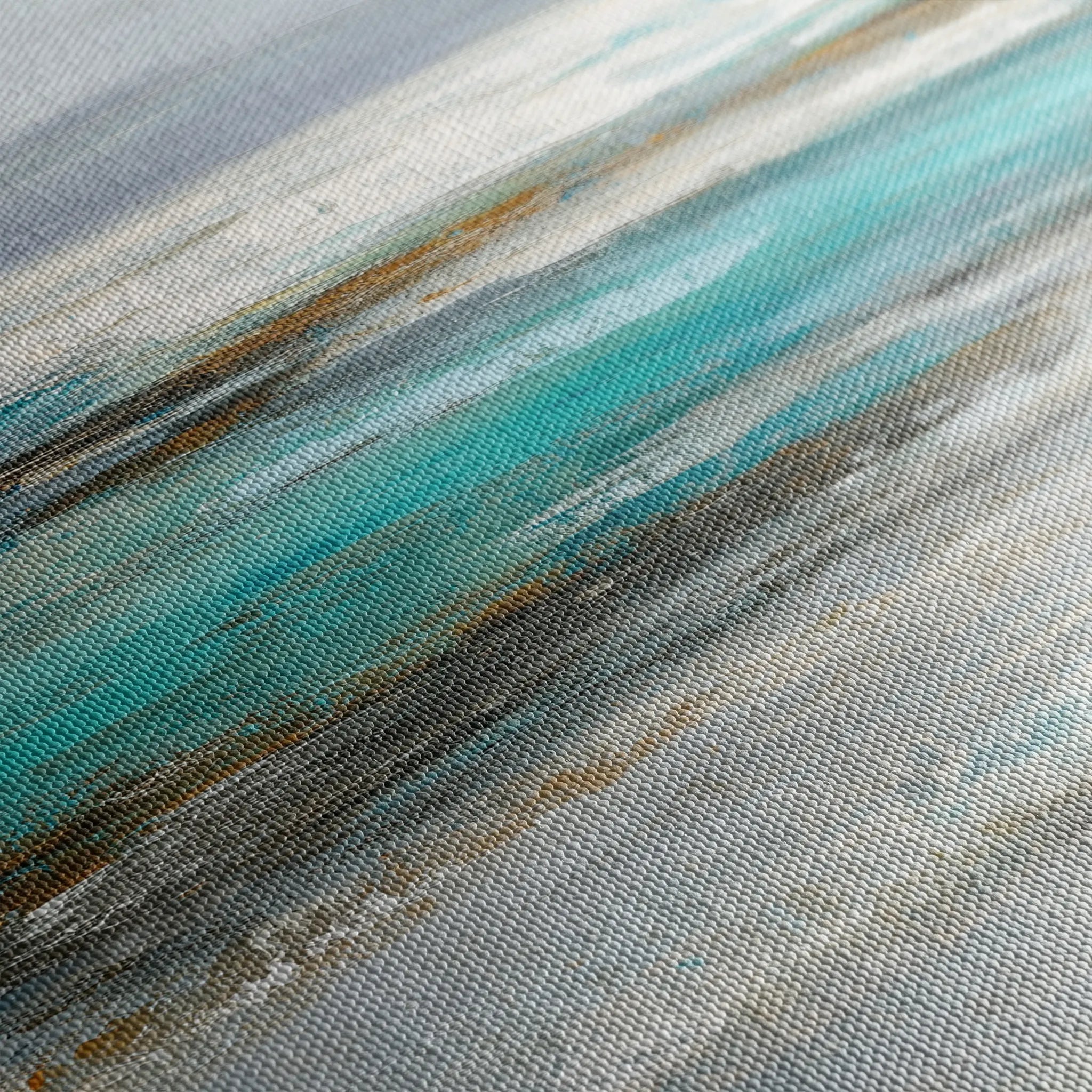 Abstract 2113 Canvas Art 60 x 40 cm / Black