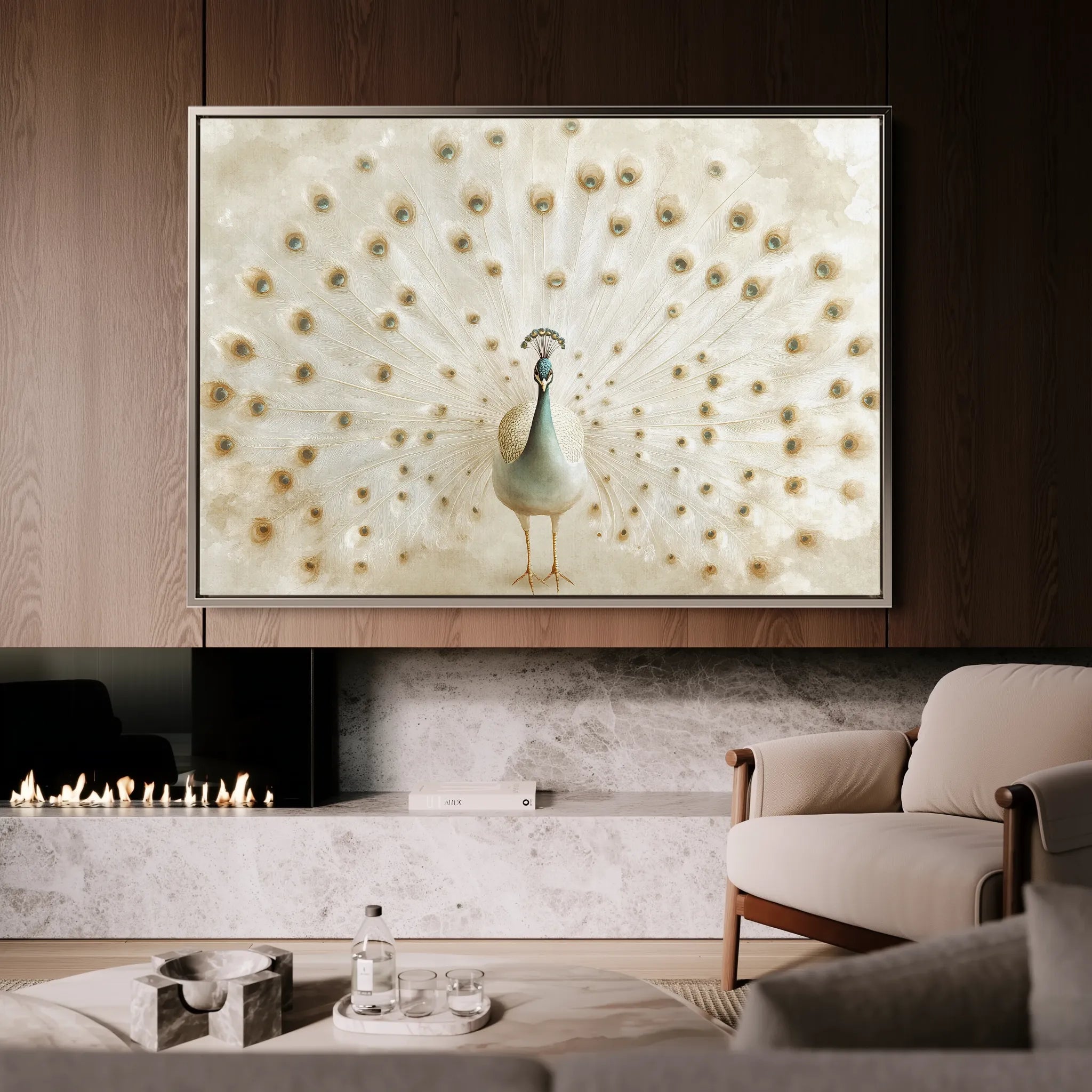 Animals 212 Canvas Art 60 x 40 cm / Black