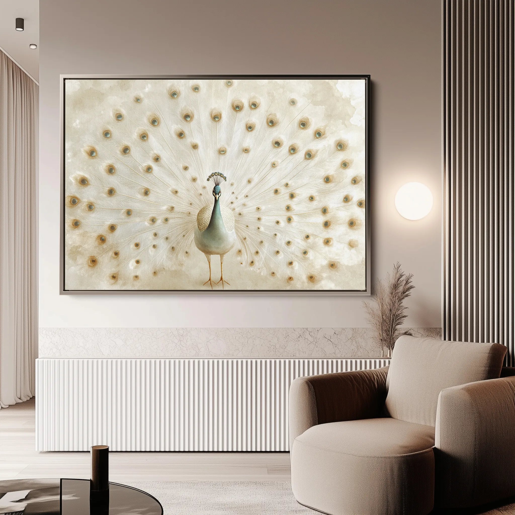 Animals 212 Canvas Art 60 x 40 cm / Black