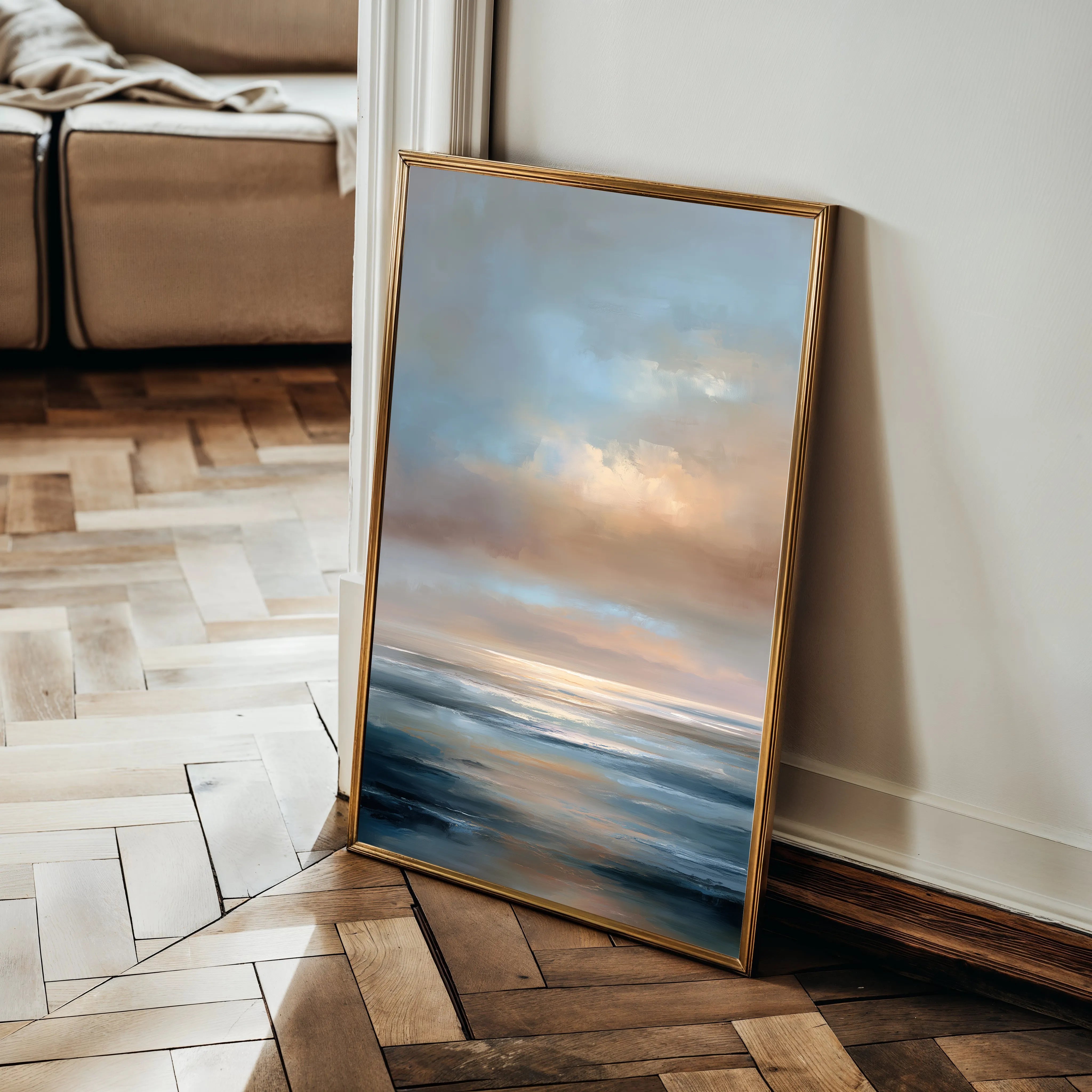 Abstract 2131 Canvas Art 60 x 40 cm / Black