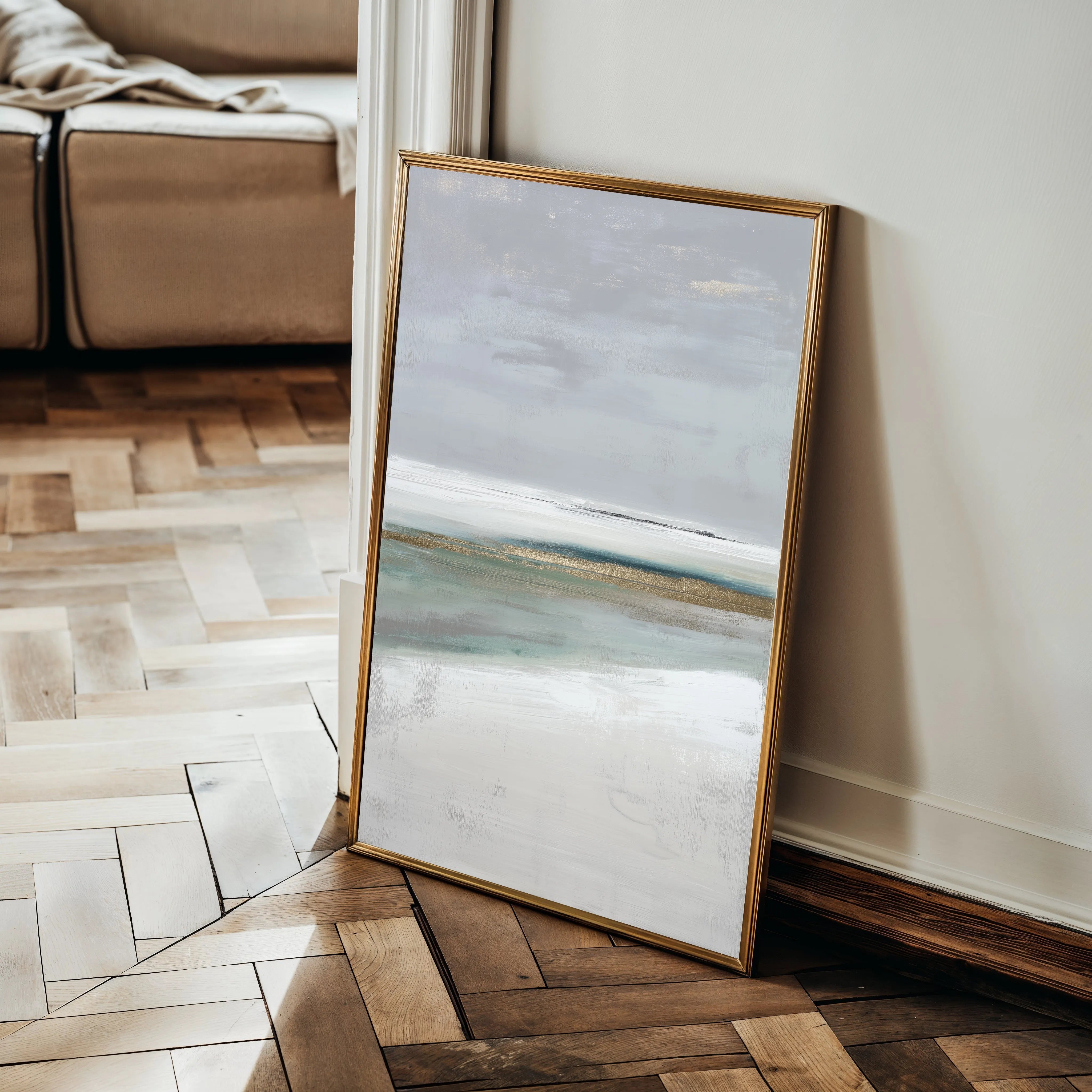 Abstract 2133 Canvas Art 60 x 40 cm / Black