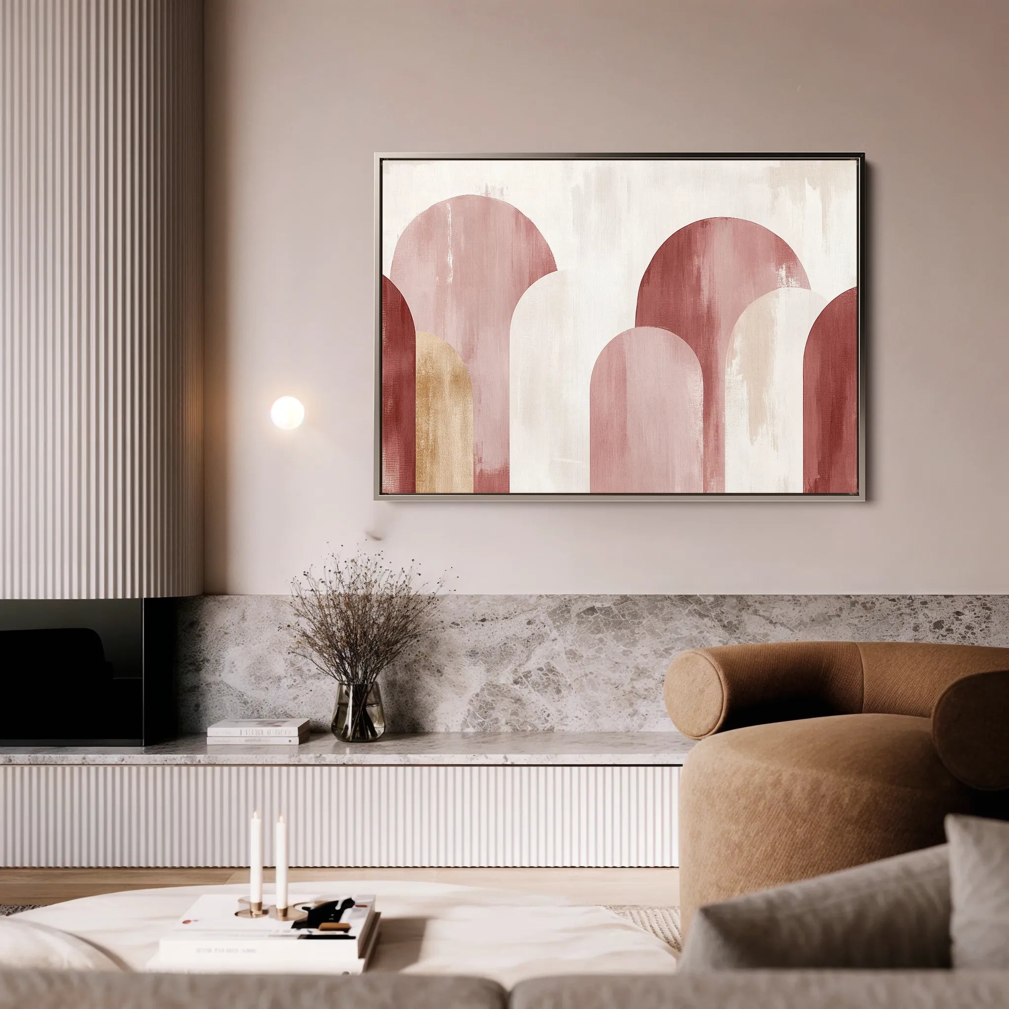 Boho 216 Canvas Art 60 x 40 cm / Black
