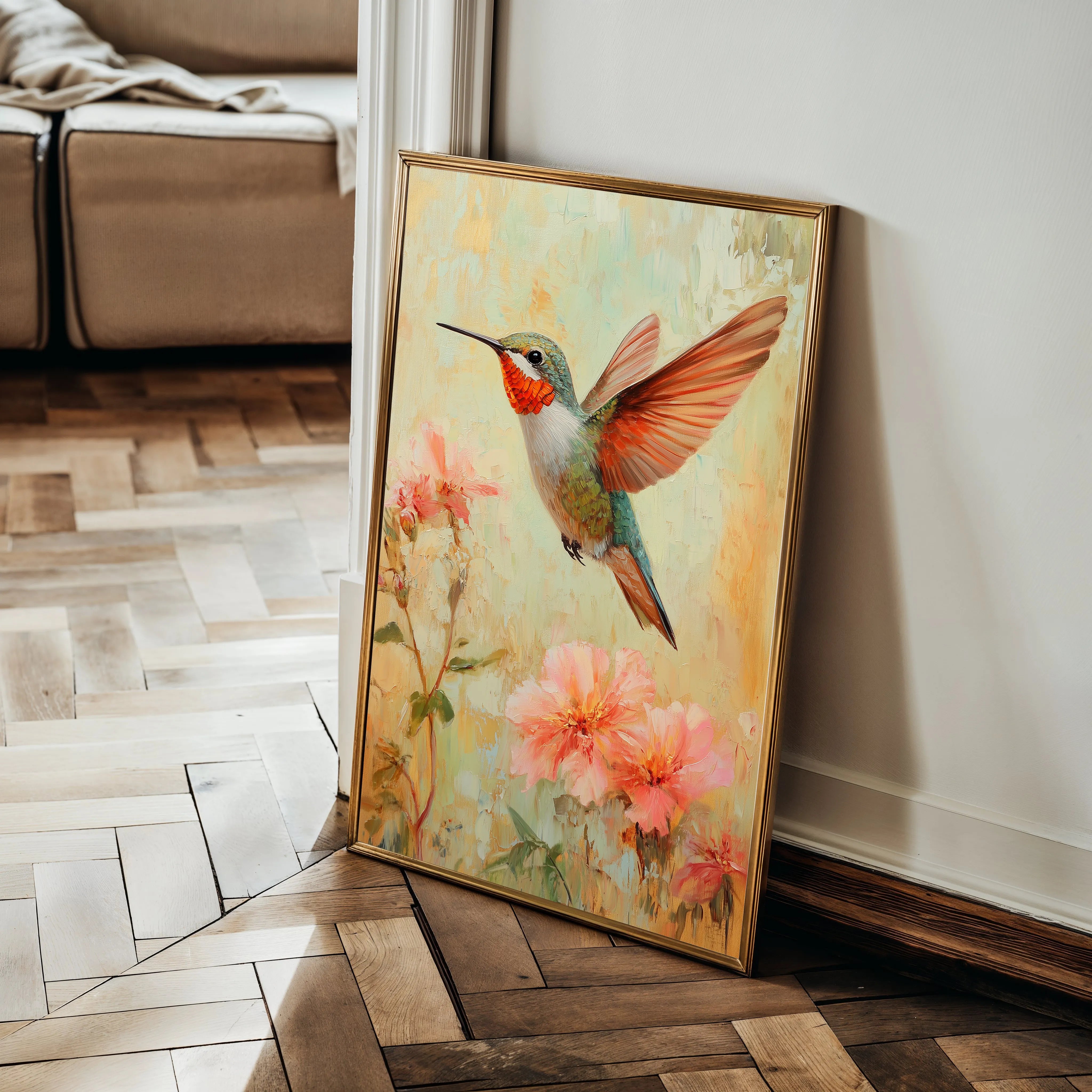 Animals 217 Canvas Art 60 x 40 cm / Black
