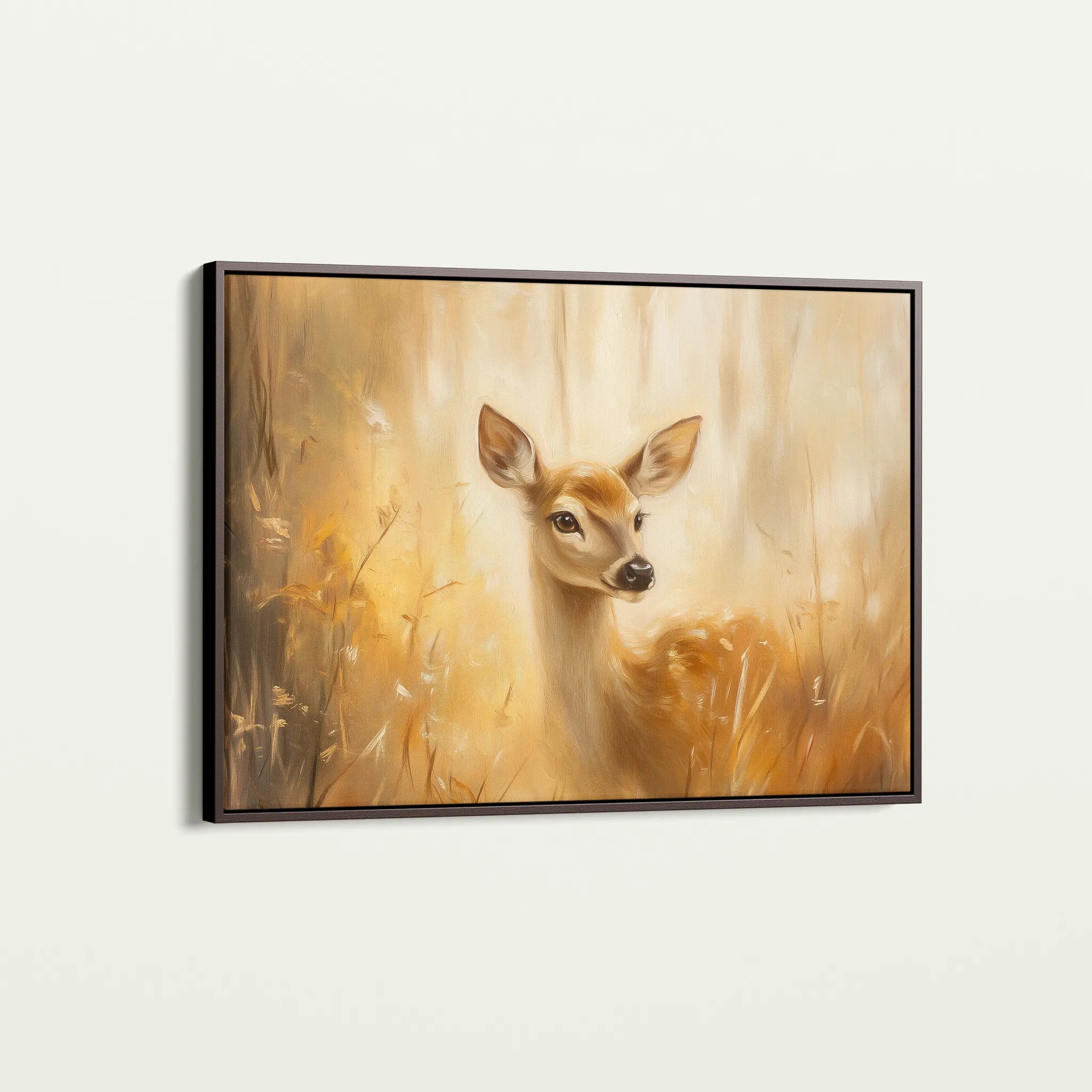 Animals 219 Canvas Art 60 x 40 cm / Black