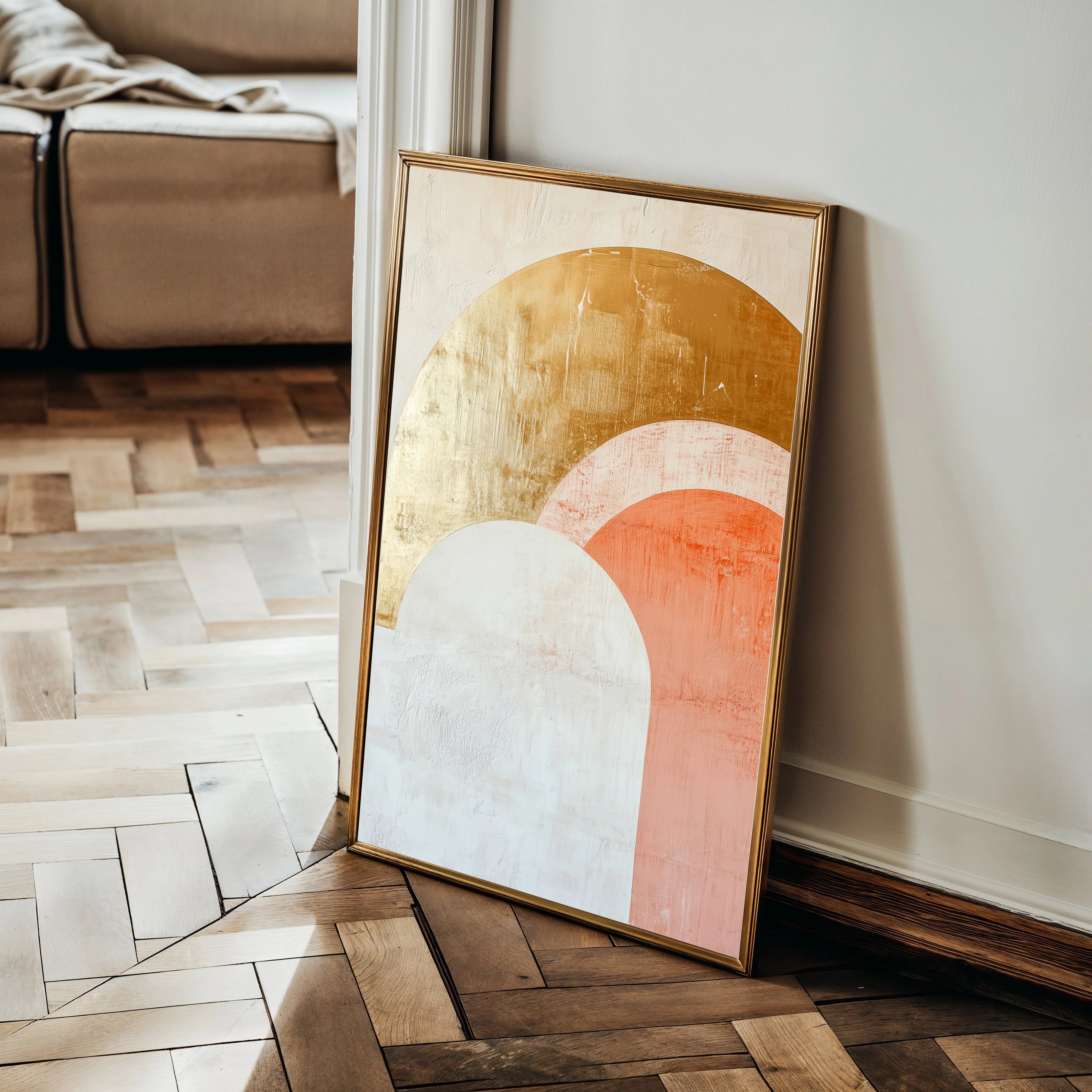 Boho 219 Canvas Art 60 x 40 cm / Black