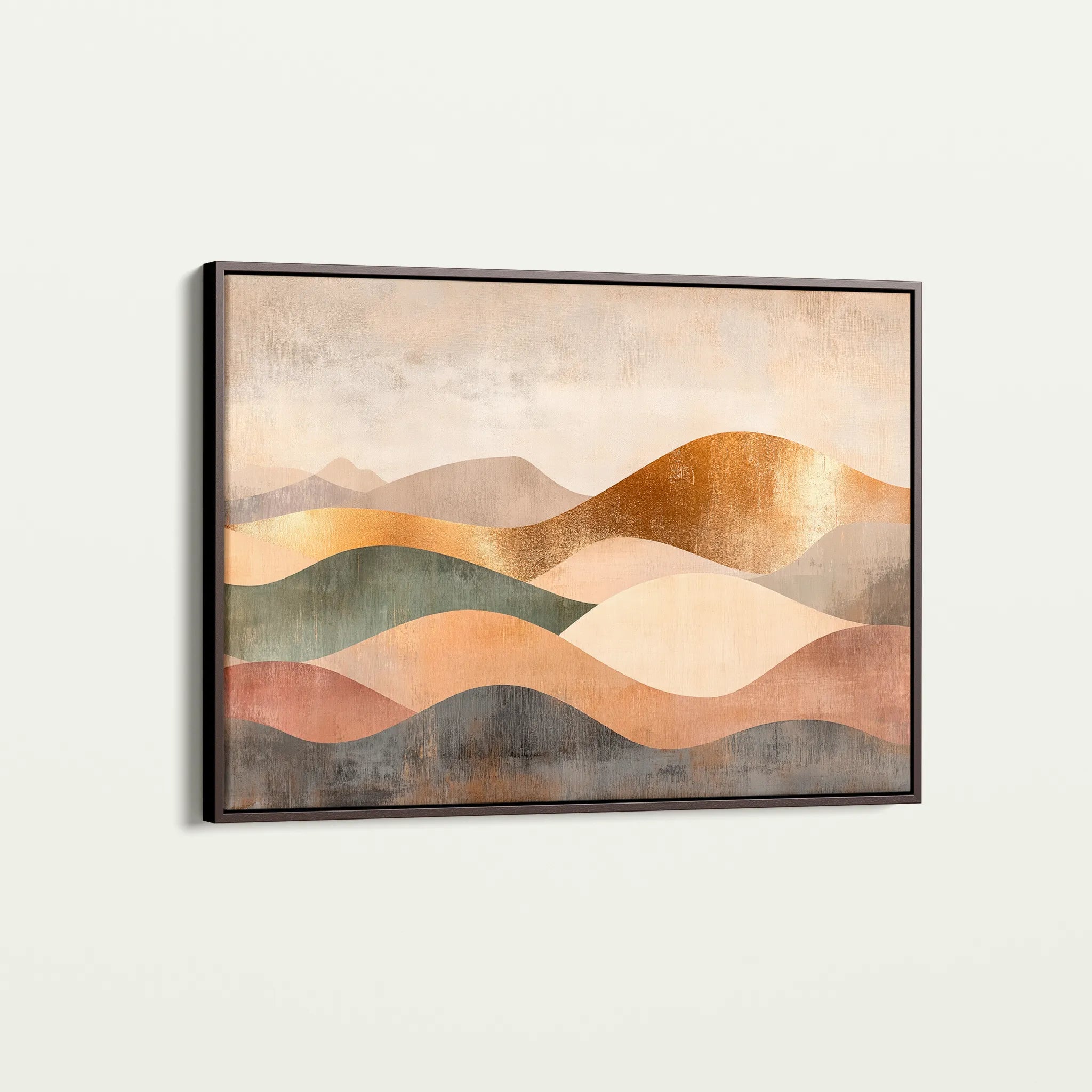 Boho 221 Canvas Art 60 x 40 cm / Black