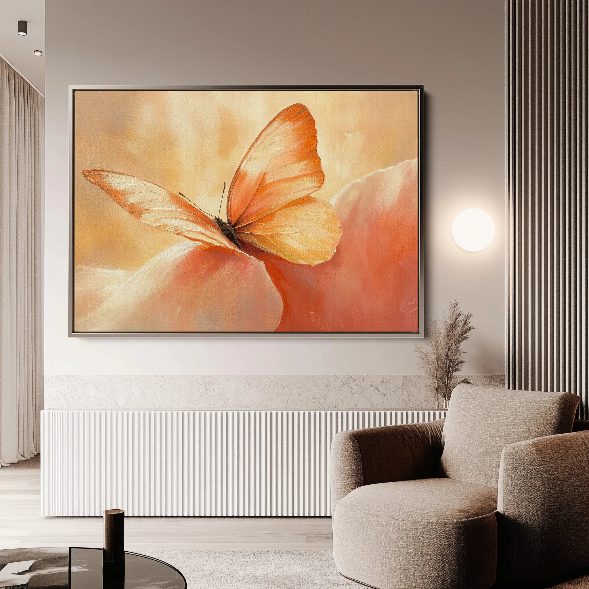 Animals 223 Canvas Art 60 x 40 cm / Black