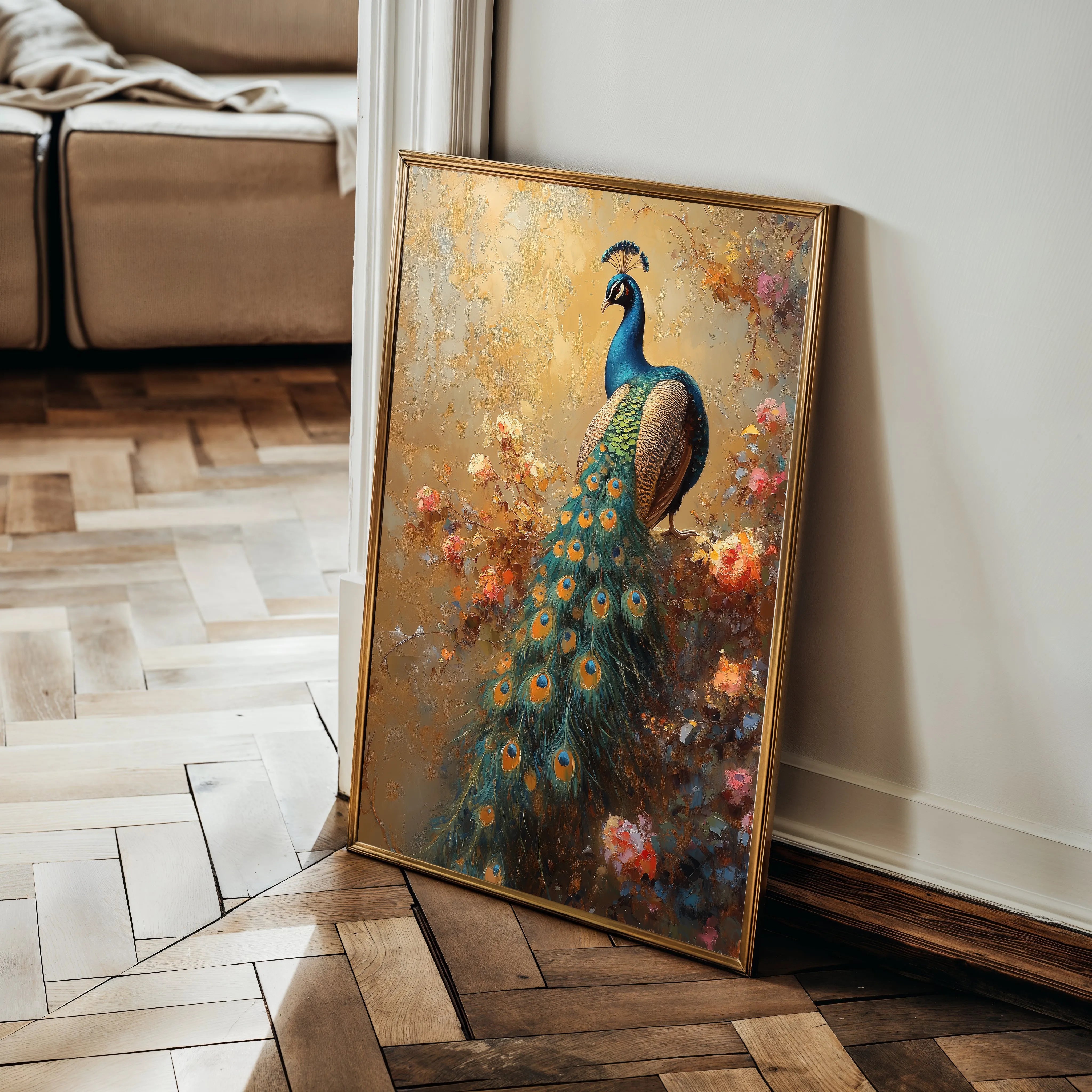 Animals 224 Canvas Art 60 x 40 cm / Black