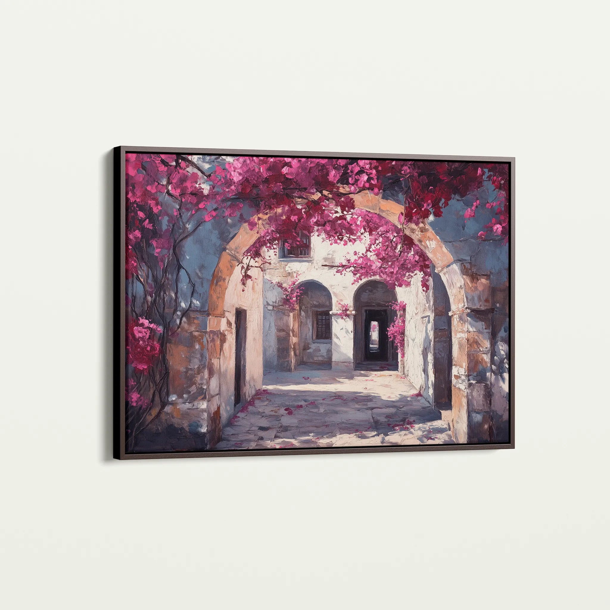 Landscape 224 Canvas Art 60 x 40 cm / Black
