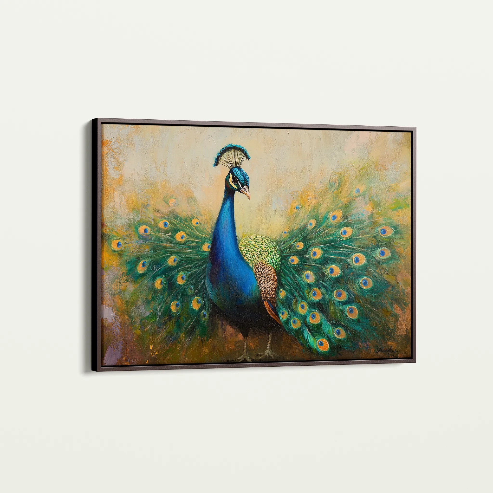 Animals 225 Canvas Art 60 x 40 cm / Black