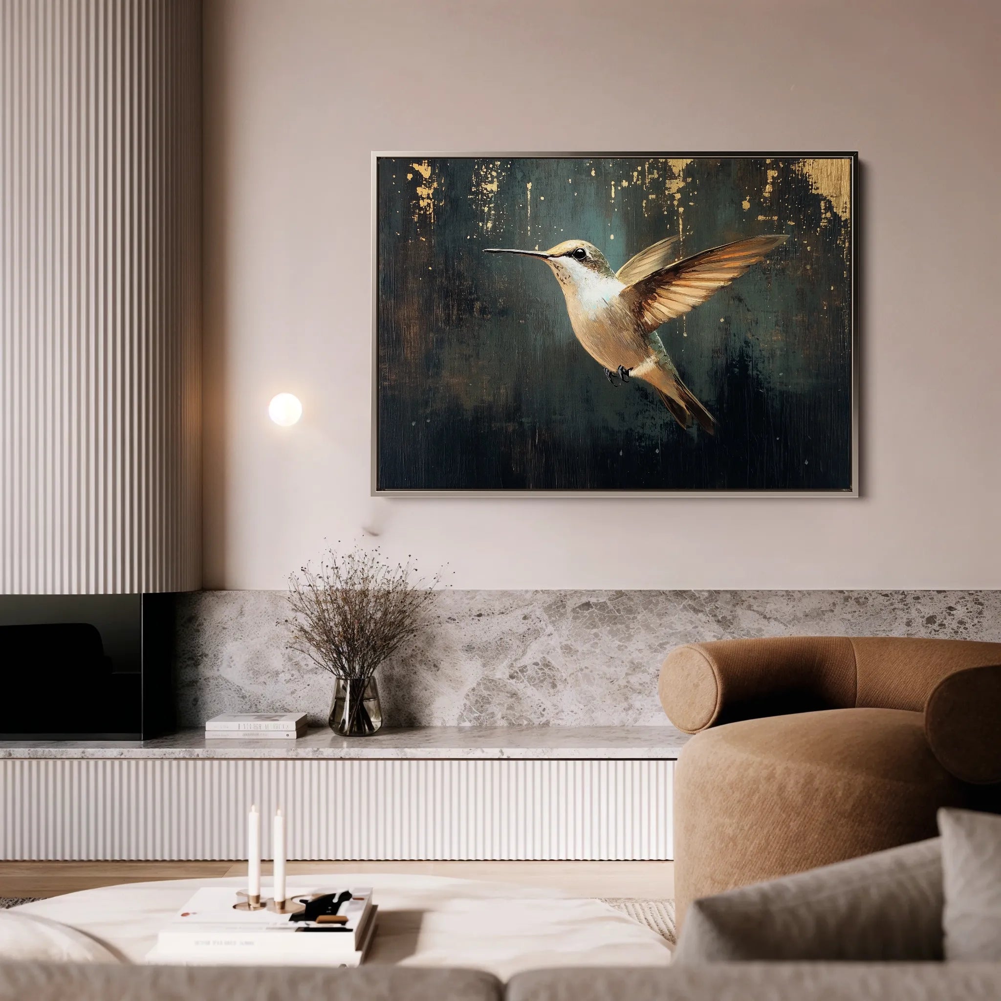 Animals 226 Canvas Art 60 x 40 cm / Black