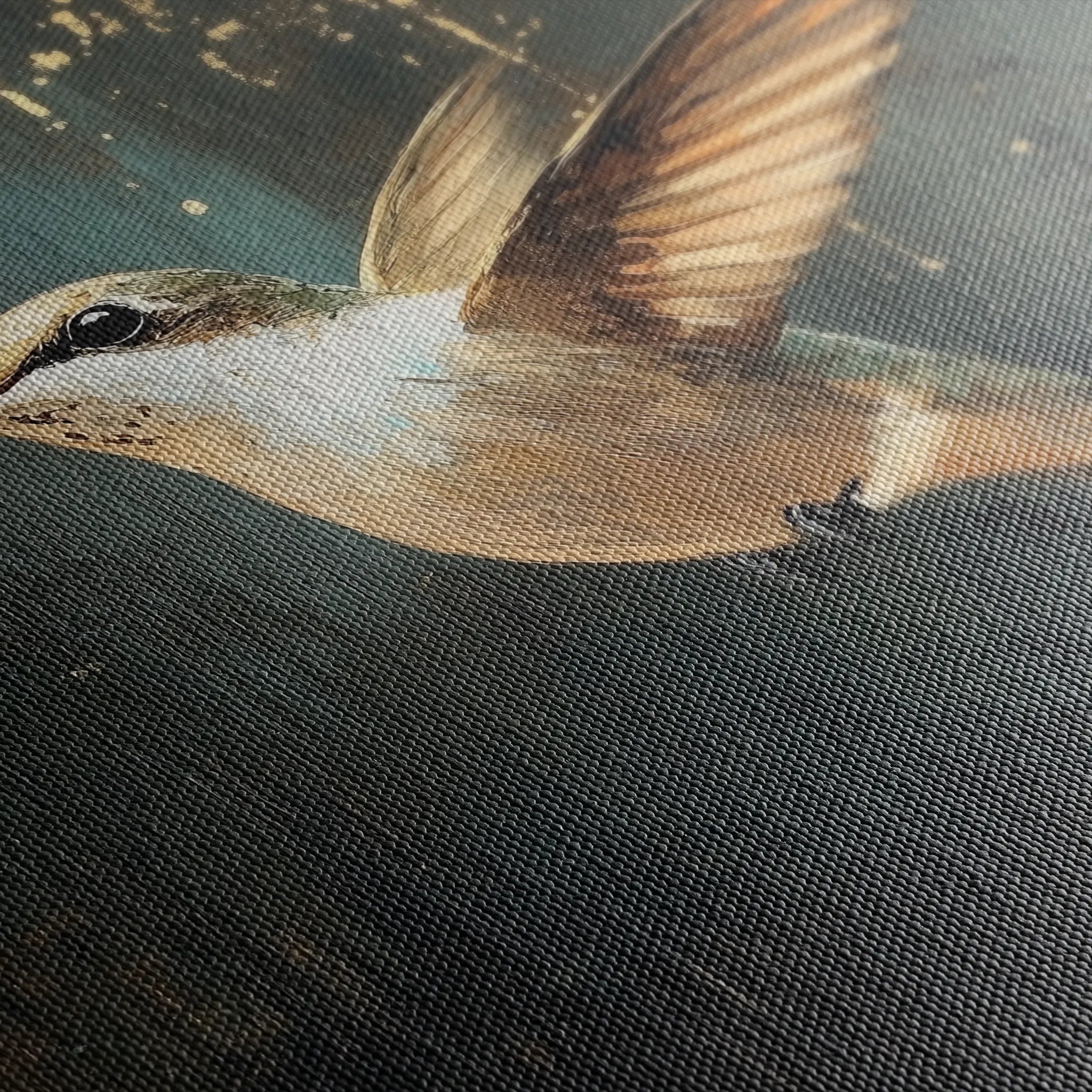 Animals 226 Canvas Art 60 x 40 cm / Black