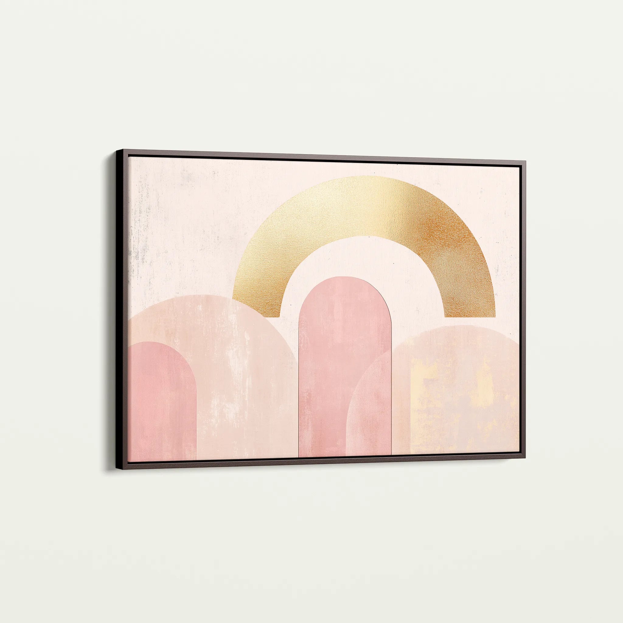 Boho 226 Canvas Art 60 x 40 cm / Black