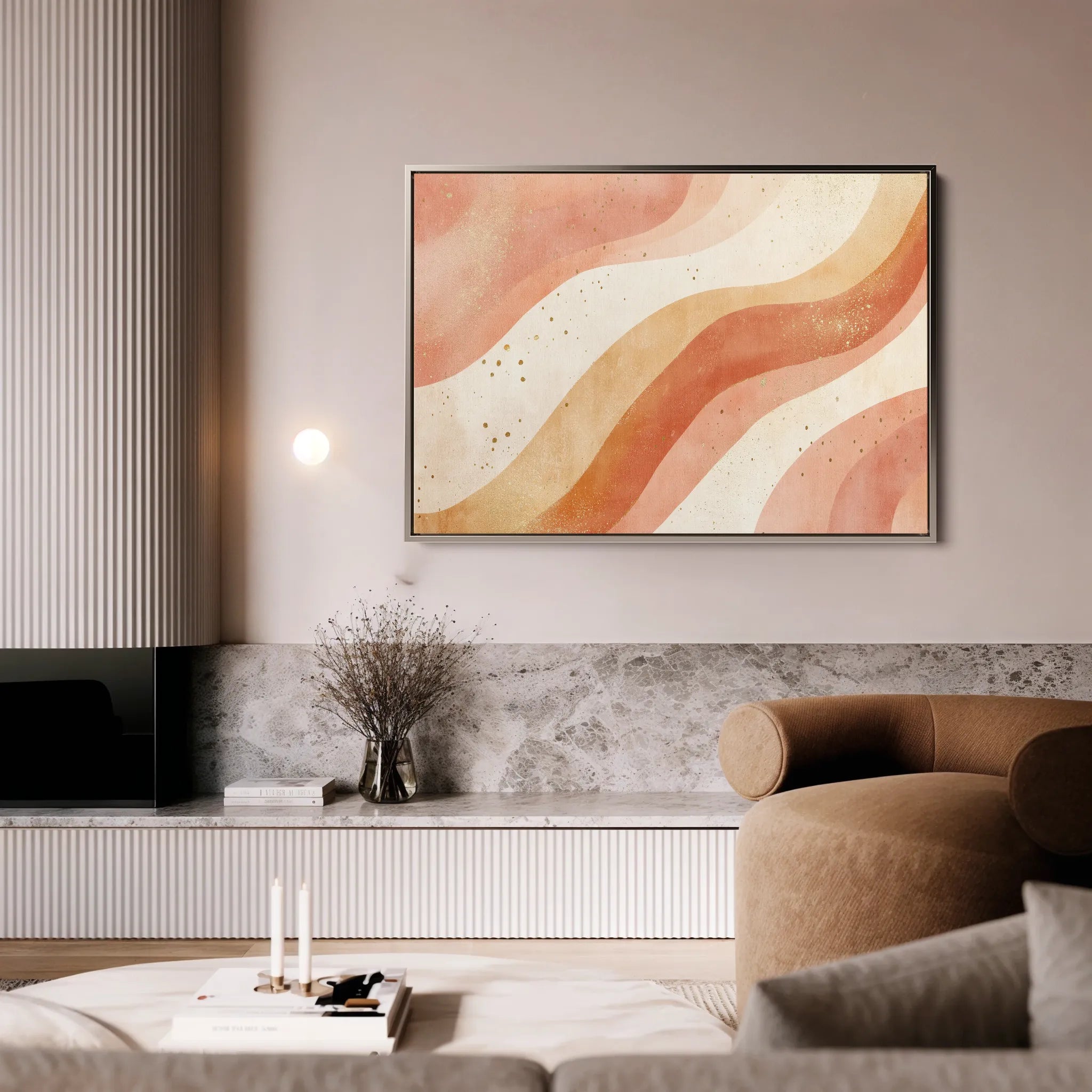 Boho 227 Canvas Art 60 x 40 cm / Black