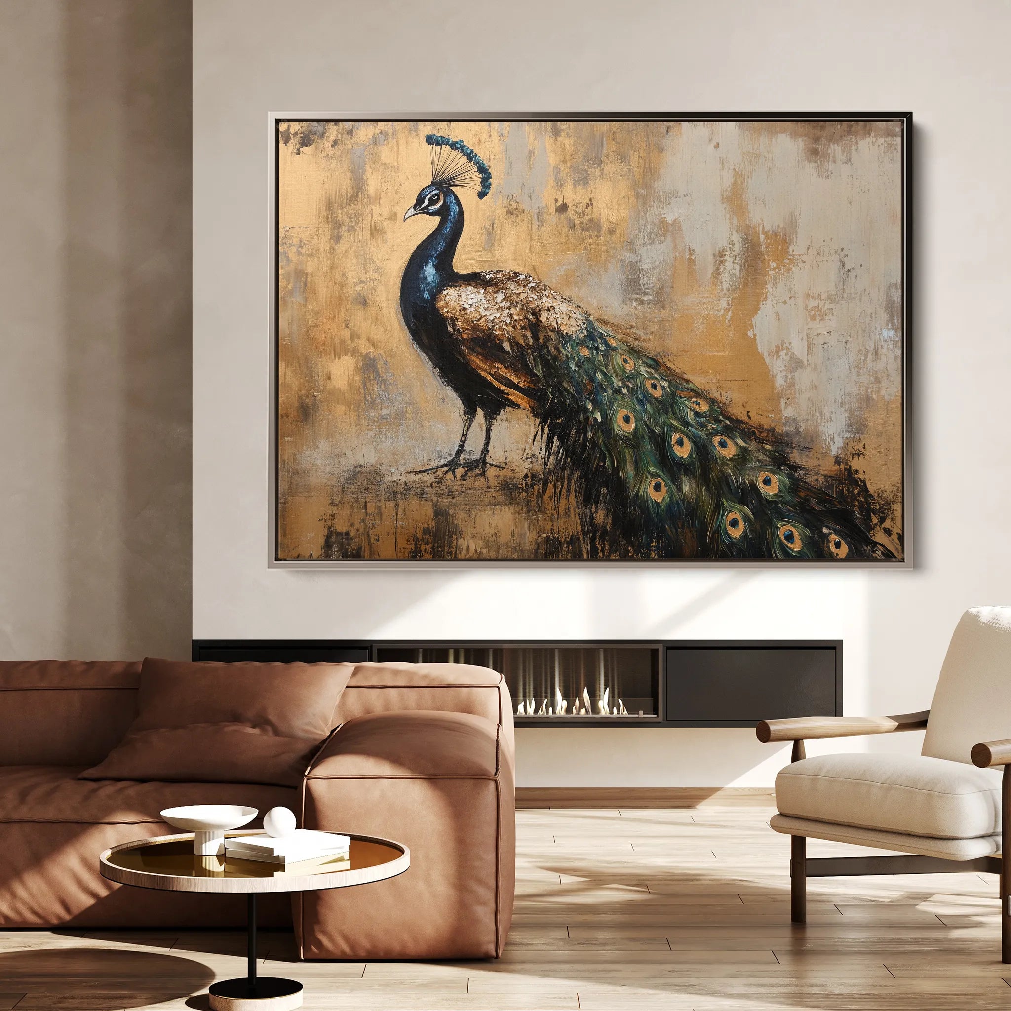 Animals 228 Canvas Art 60 x 40 cm / Black