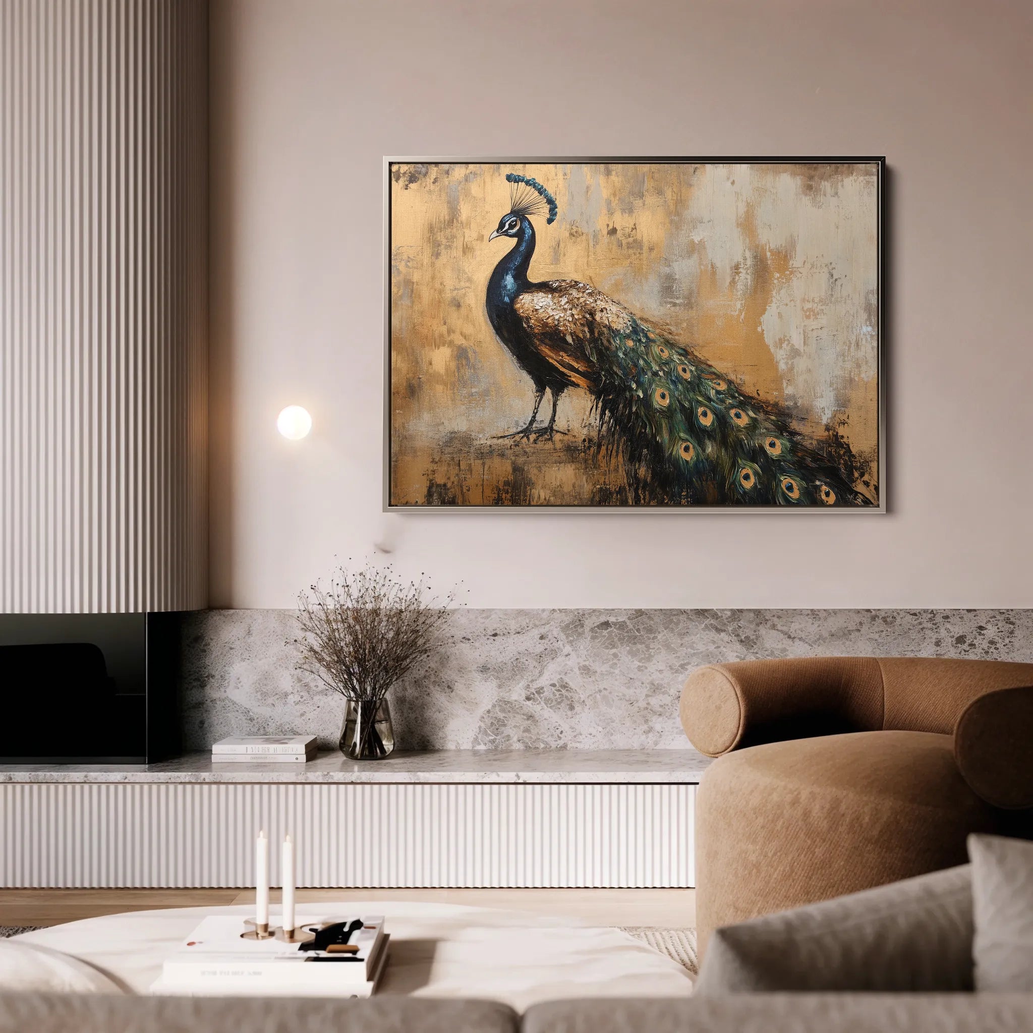 Animals 228 Canvas Art 60 x 40 cm / Black