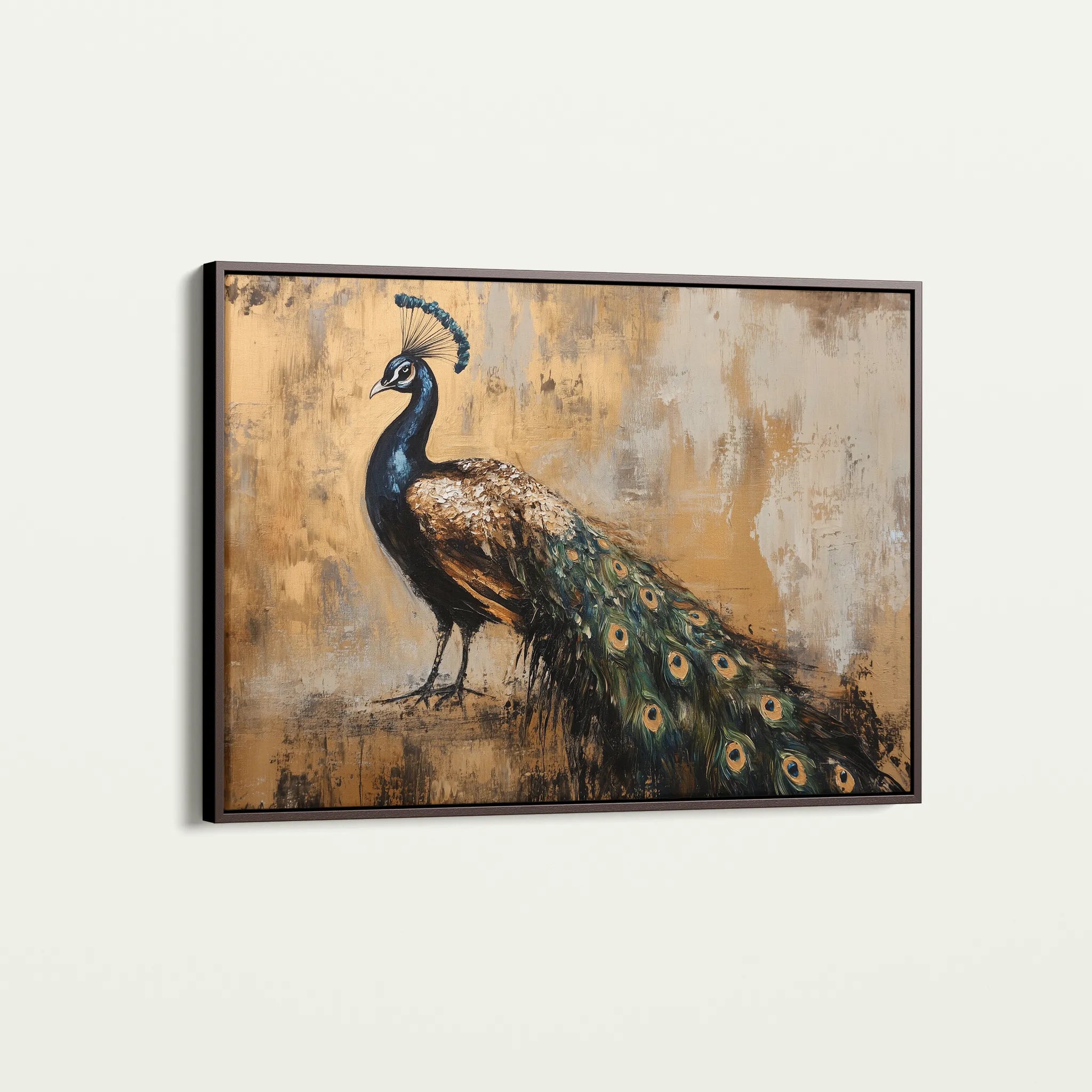 Animals 228 Canvas Art 60 x 40 cm / Black