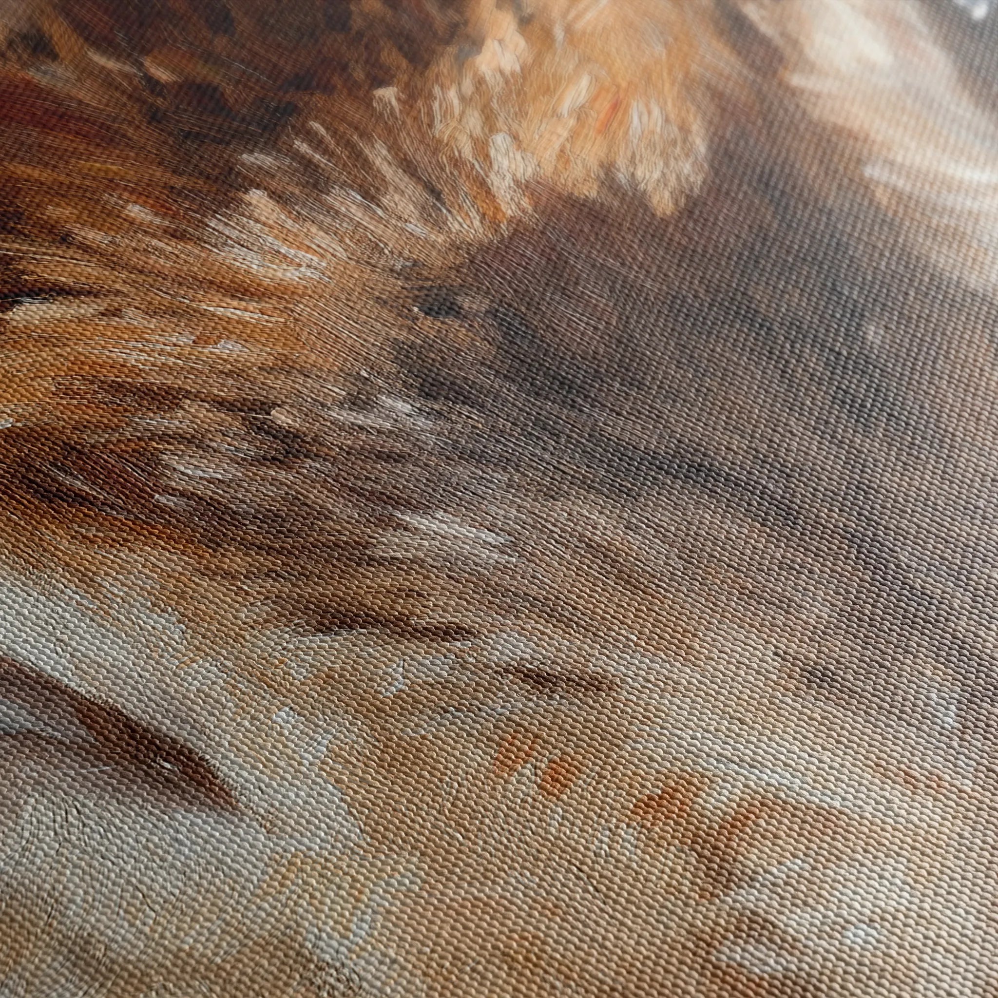 Animals 230 Canvas Art 60 x 40 cm / Black