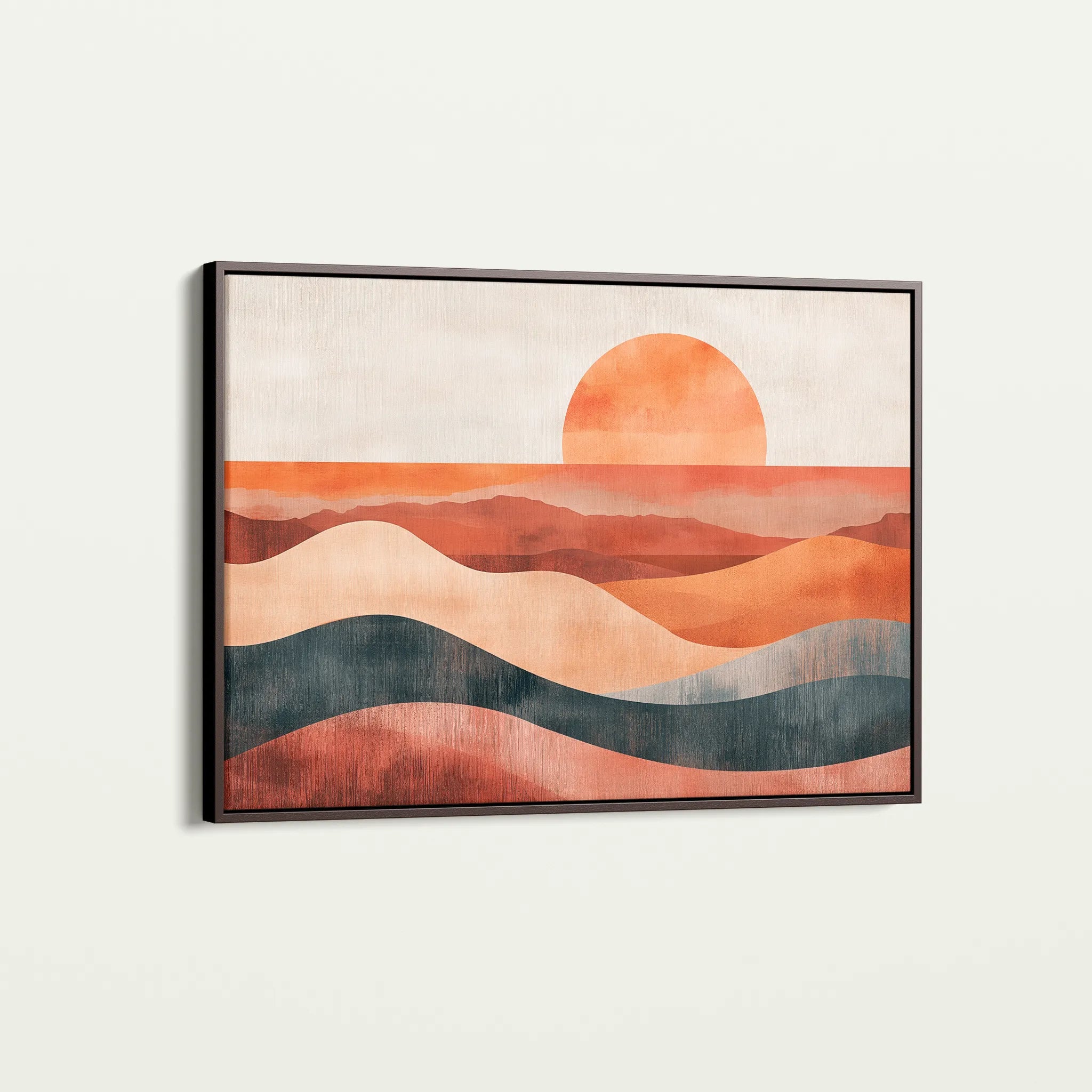 Boho 230 Canvas Art 60 x 40 cm / Black