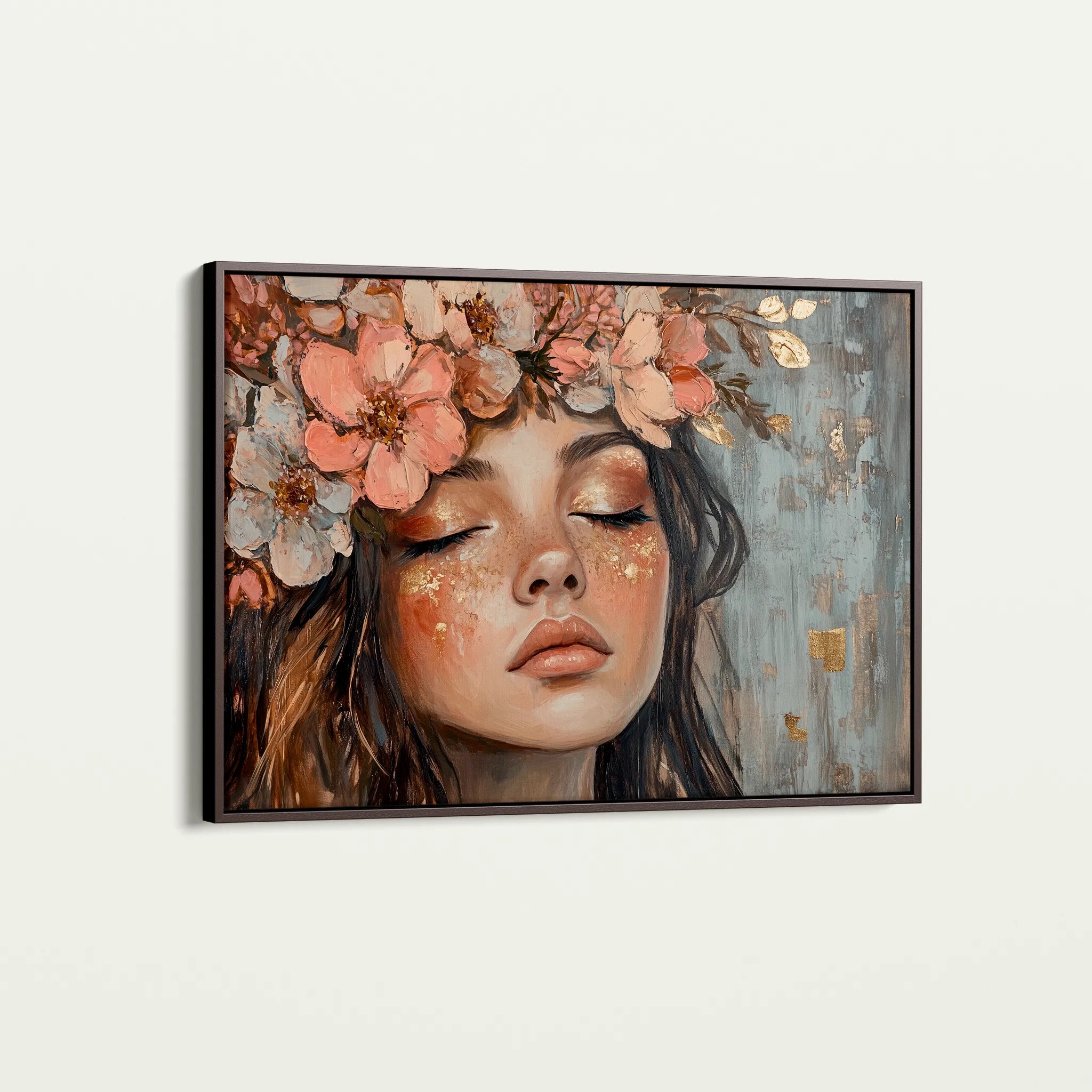 Portrait 230 Canvas Art 60 x 40 cm / Black