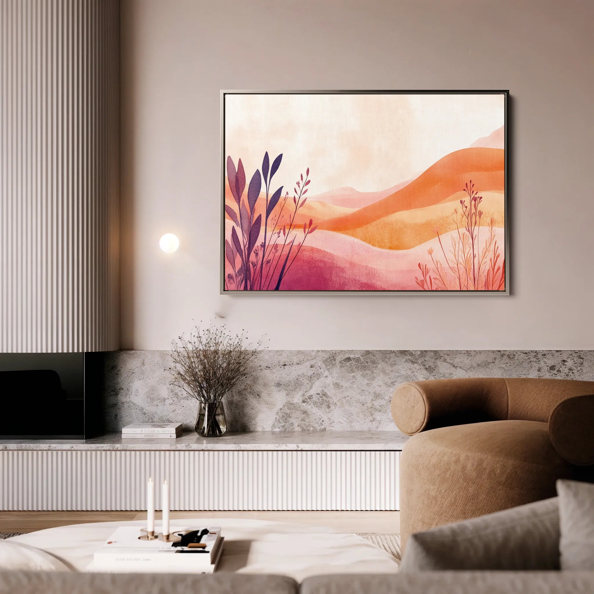 Boho 231 Canvas Art 60 x 40 cm / Black