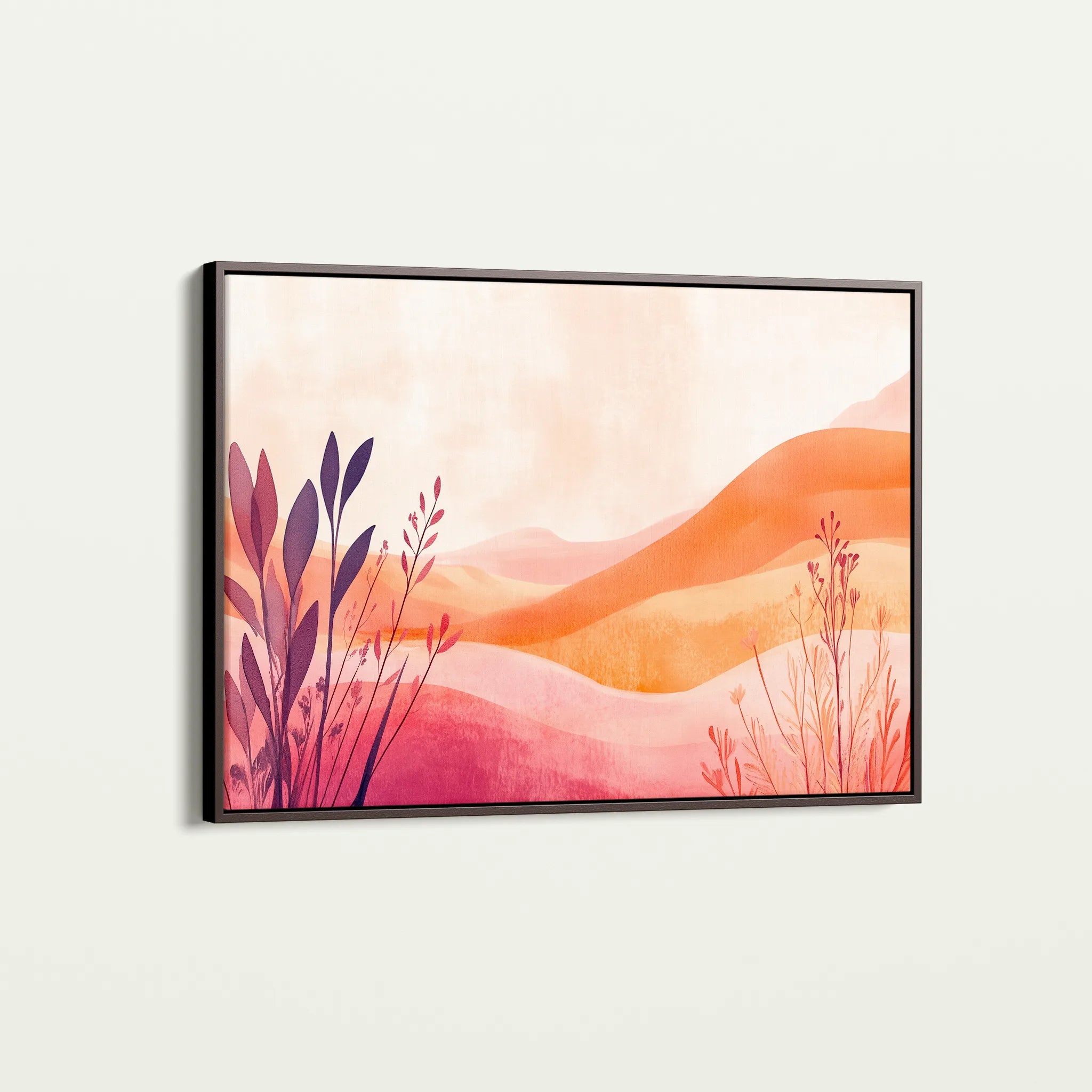 Boho 231 Canvas Art 60 x 40 cm / Black