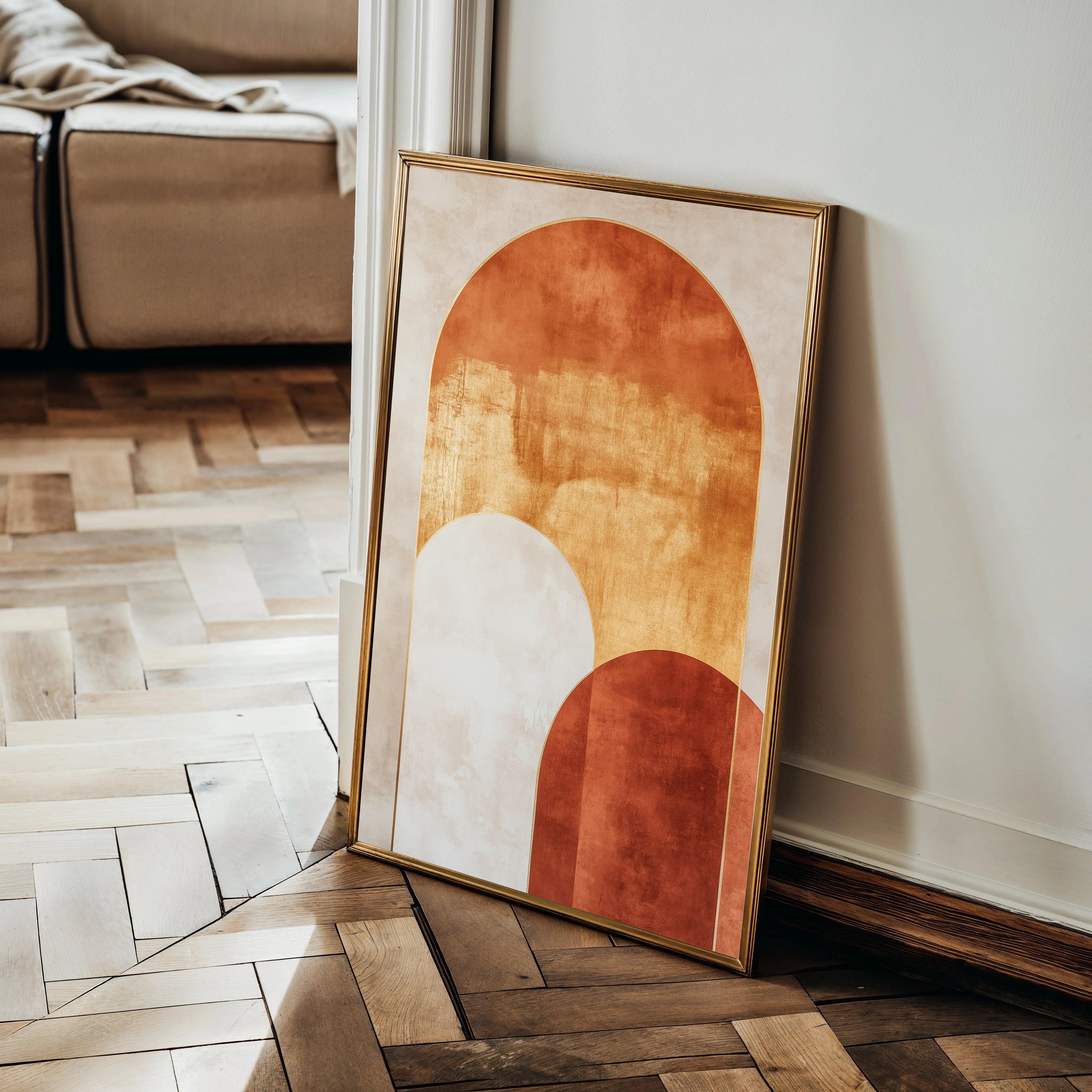 Boho 235 Canvas Art 60 x 40 cm / Black