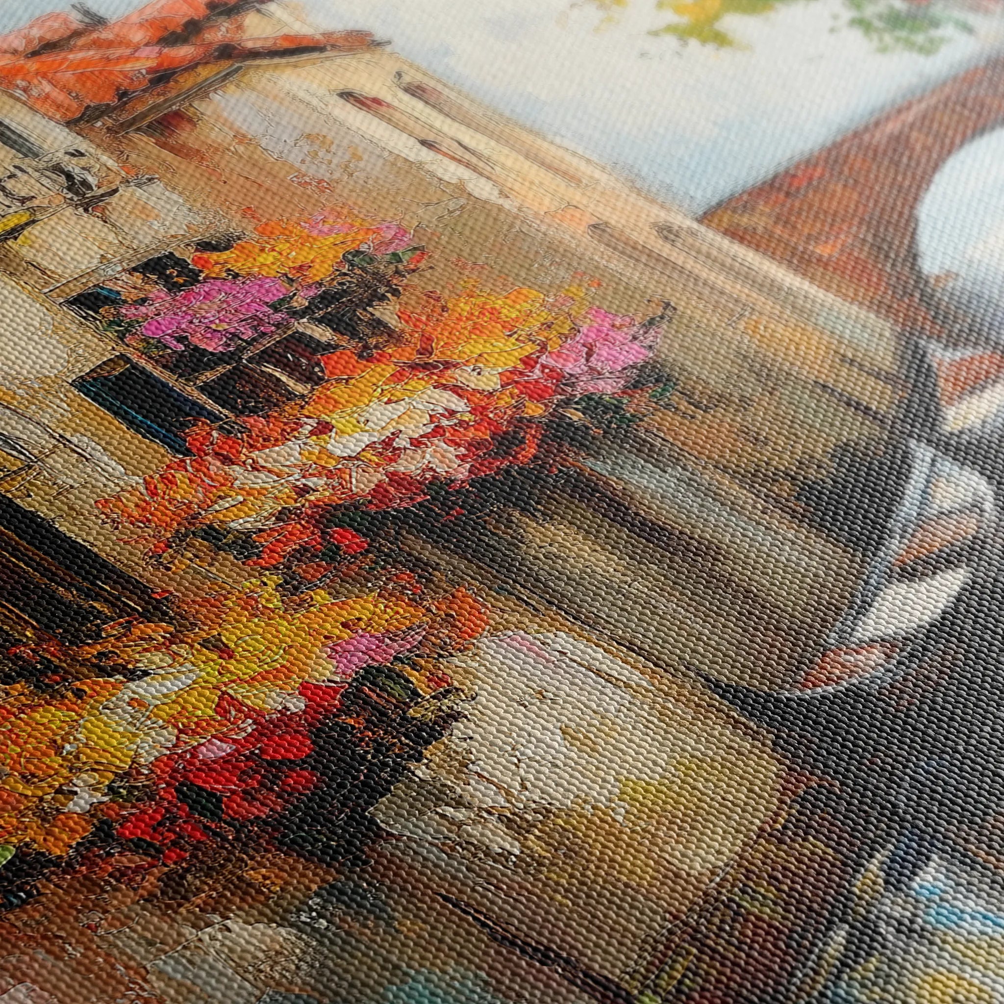Landscape 238 Canvas Art 60 x 40 cm / Black