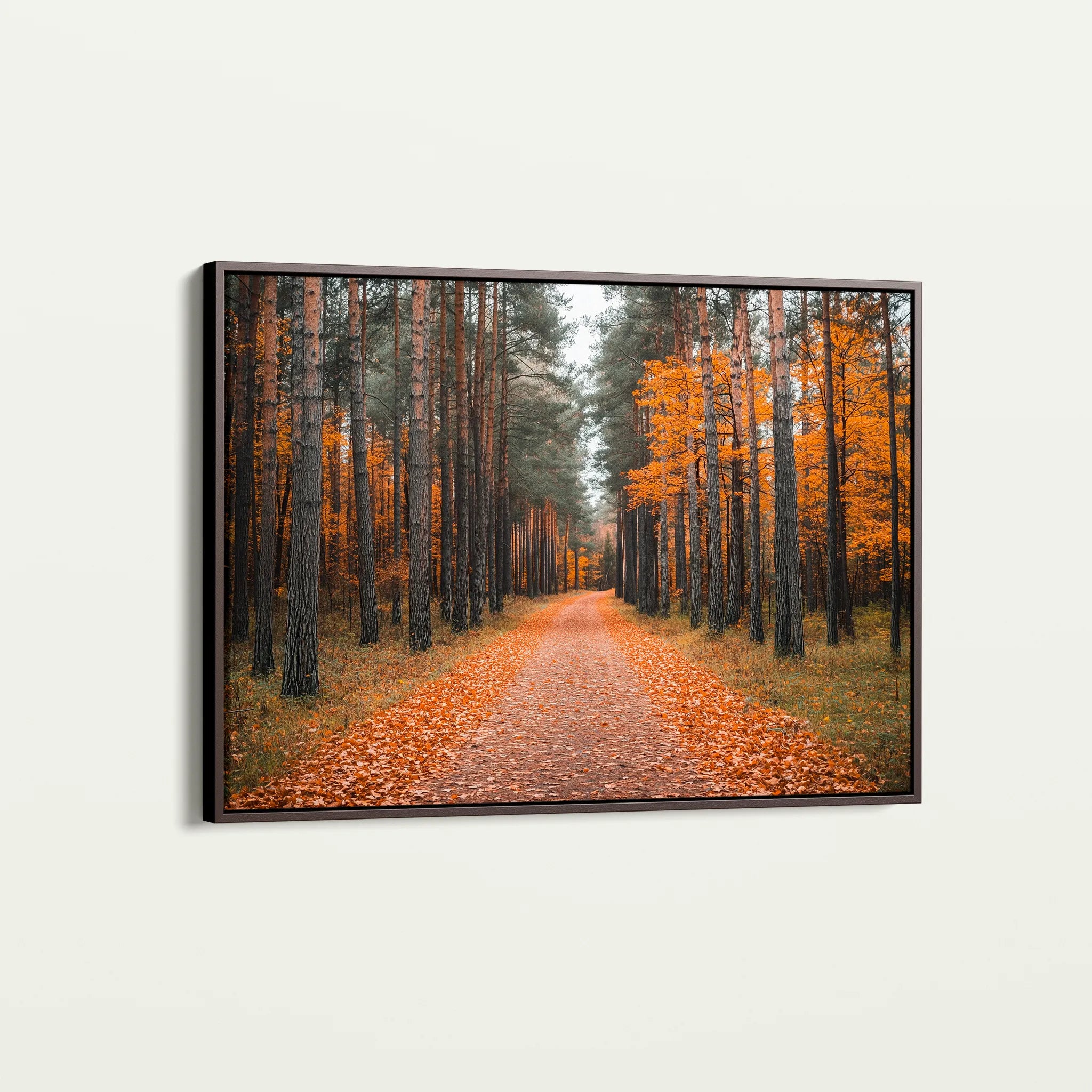 Landscape 245 Canvas Art 60 x 40 cm / Black