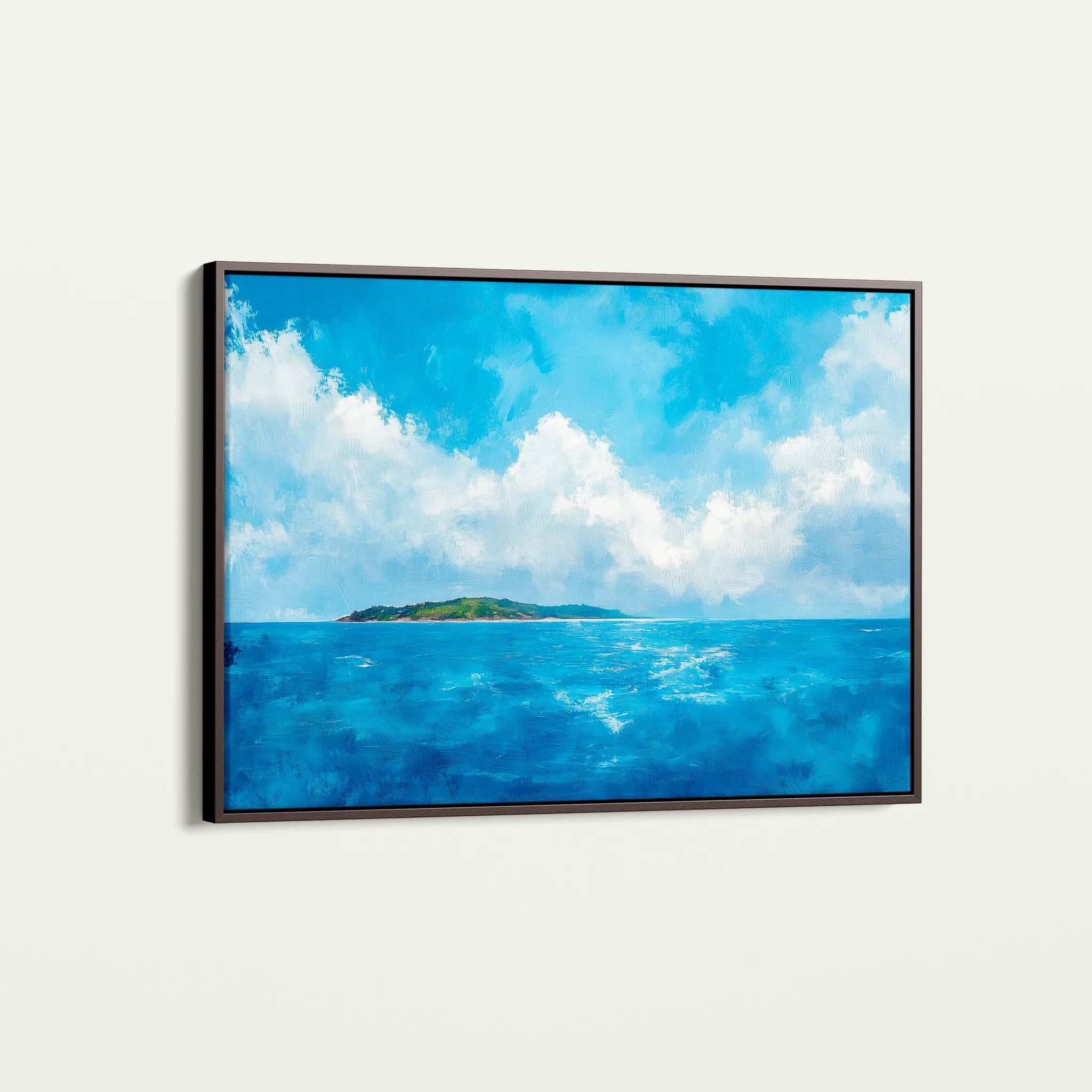 Landscape 246 Canvas Art 60 x 40 cm / Black