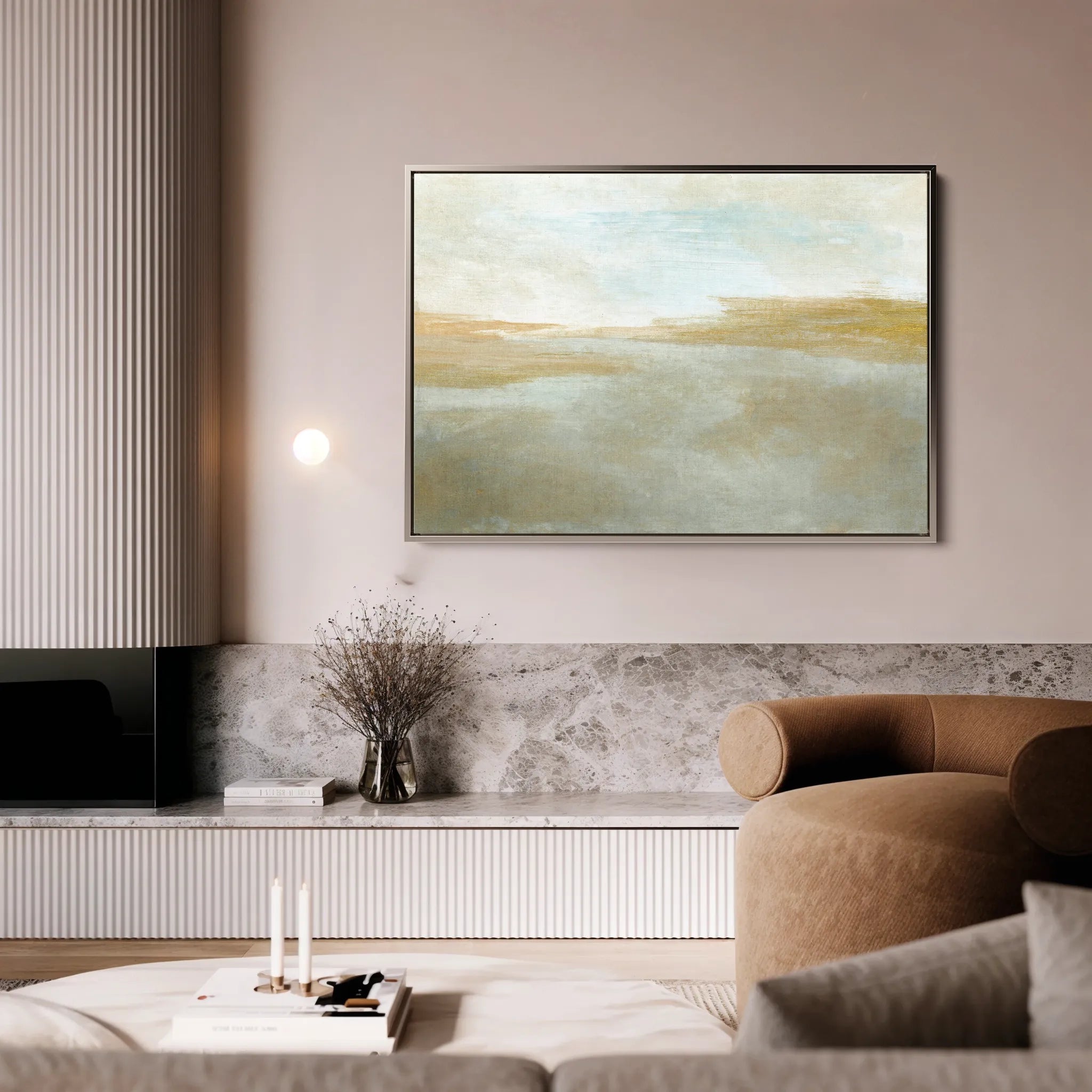 Abstract 271 Canvas Art 60 x 40 cm / Black