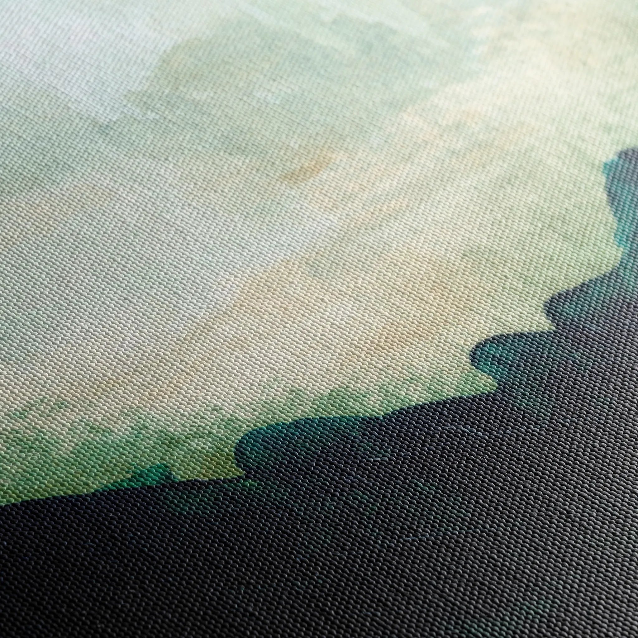 Abstract 272 Canvas Art 60 x 40 cm / Black