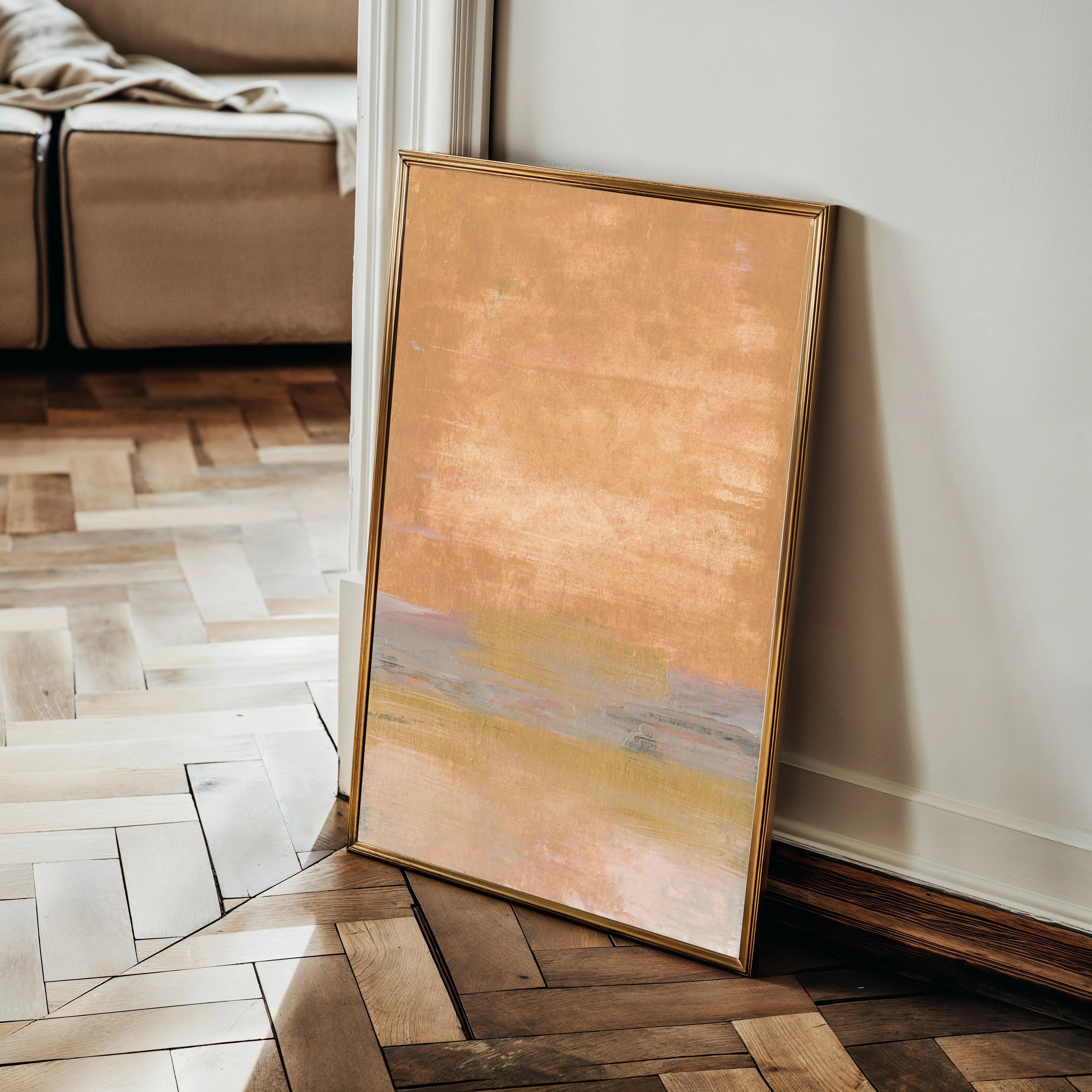 Abstract 275 Canvas Art 60 x 40 cm / Black
