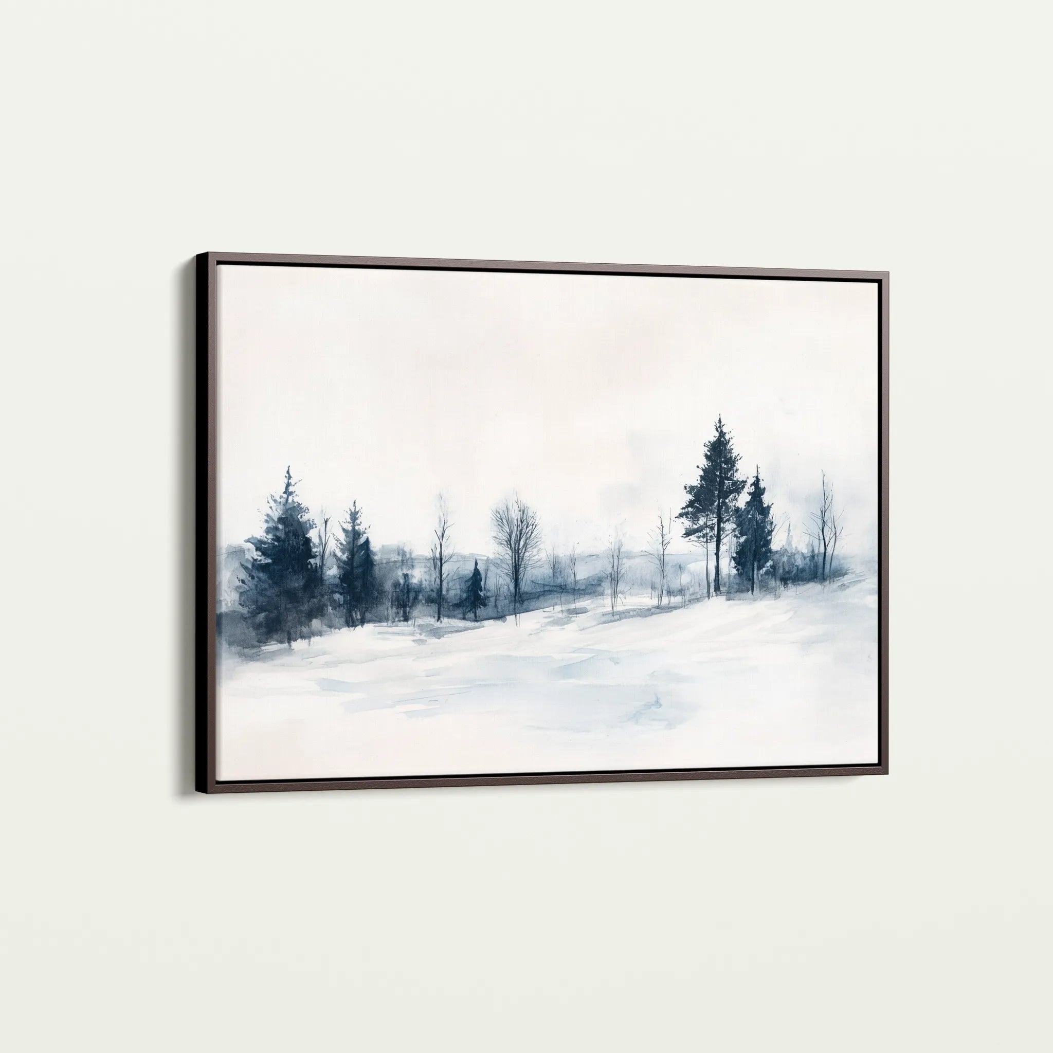 Landscape 294 Canvas Art 60 x 40 cm / Black